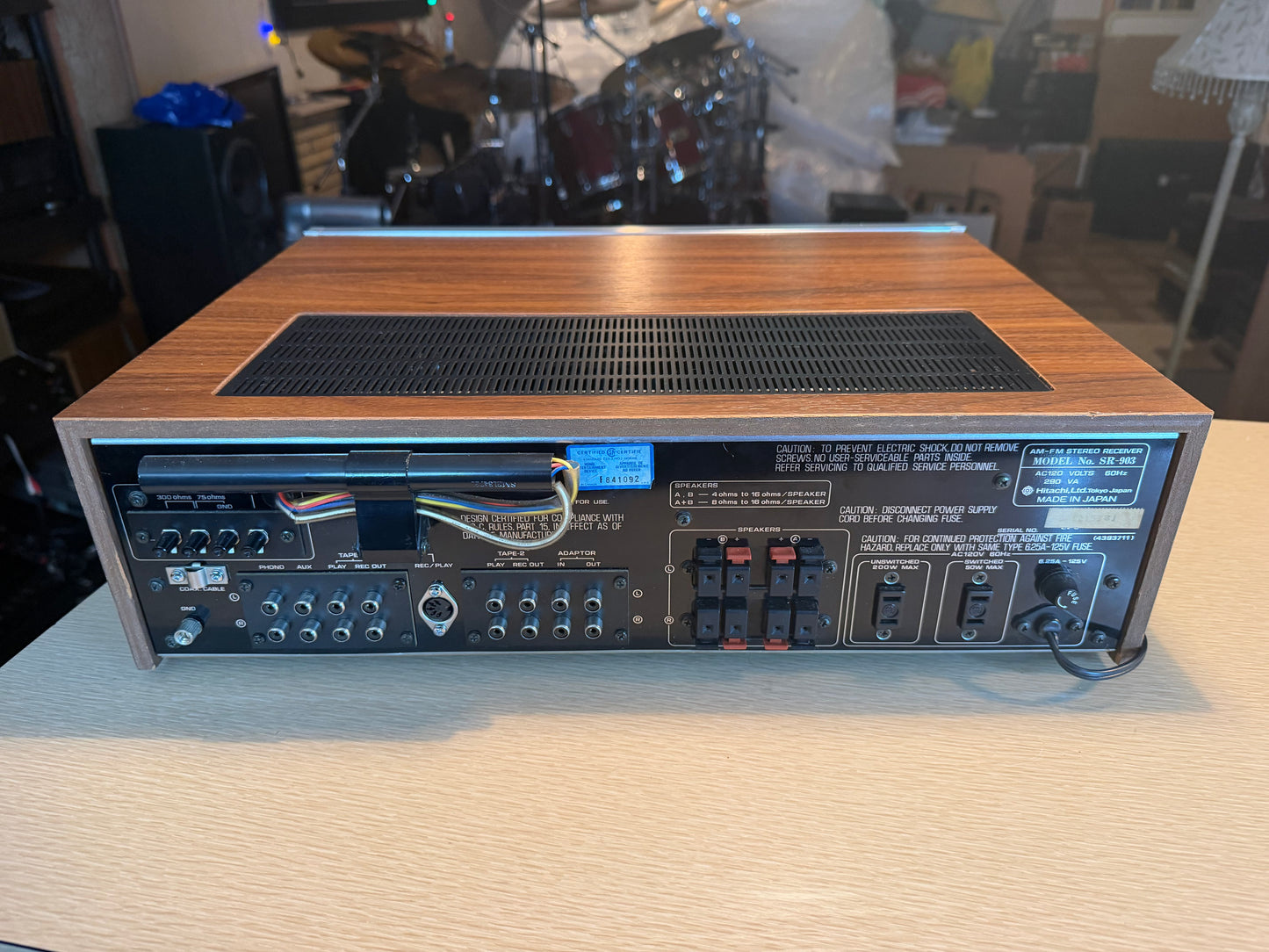 Hitachi SR-903 75WPC Stereo Receiver Amplifier Freshly Serviced Near Mint CND🔥