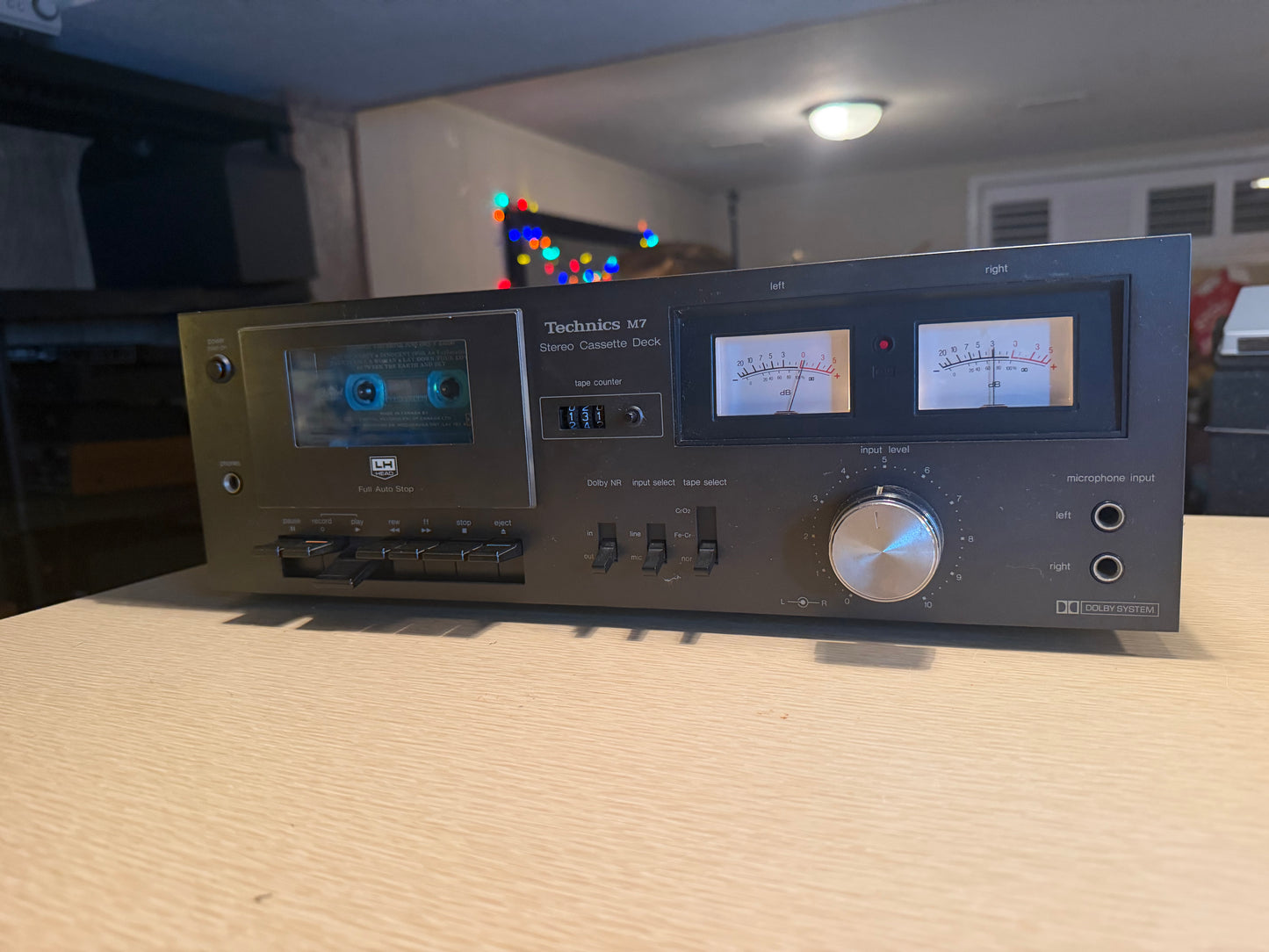 Technics RS-M7 Stereo Cassette Deck Works Great Full Fresh Service Crisp Sound🎶