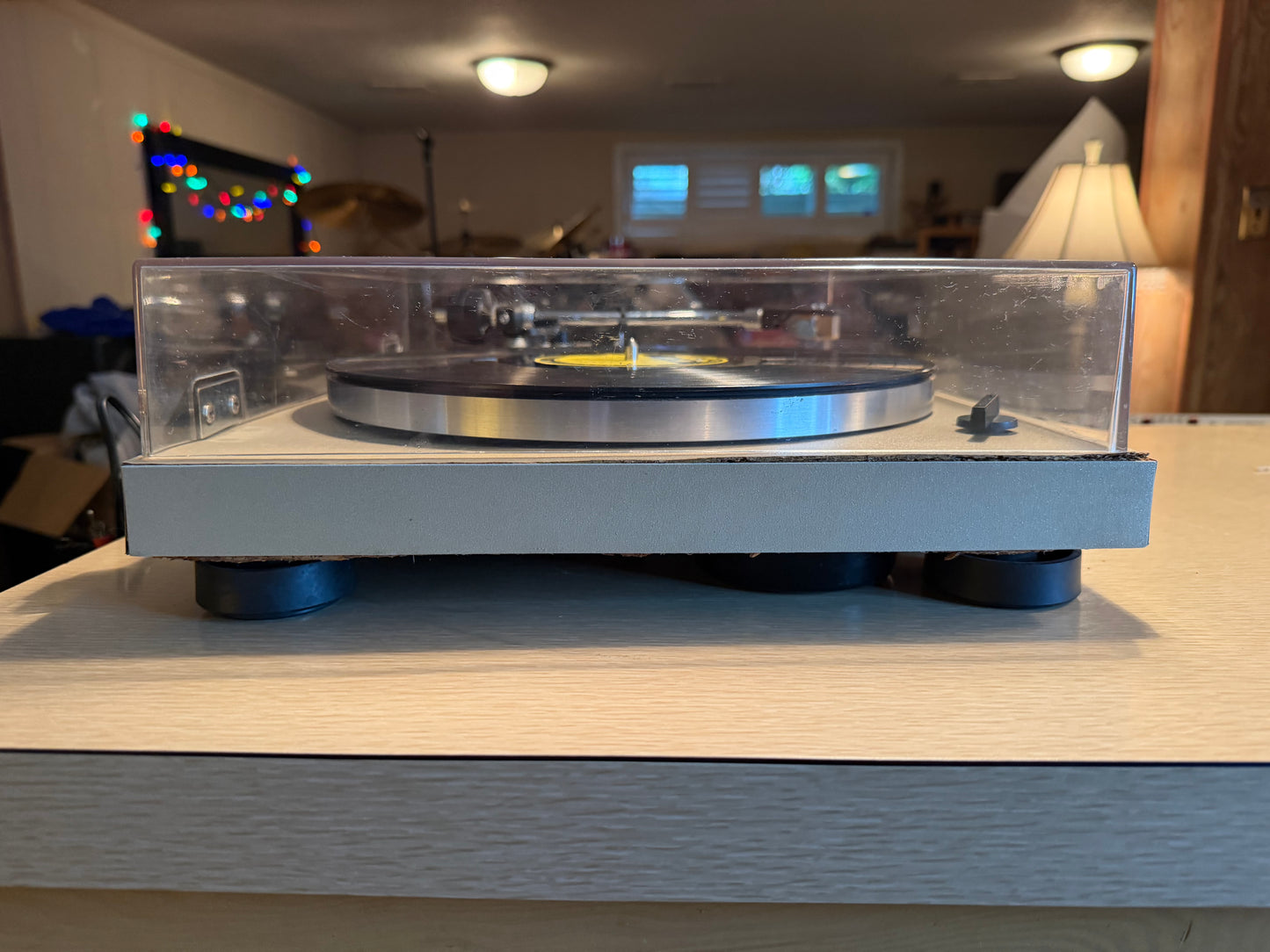 Vintage Pioneer Stereo Turntable Model PL-512 Serviced - GT Grado Stylus 🔥🎶