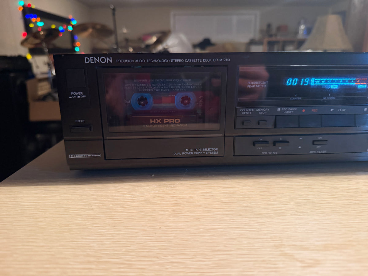 Denon DR-M12HX Stereo Cassette Deck 3 Motor Dolby B/C HX Pro Fresh Service🎶🔥