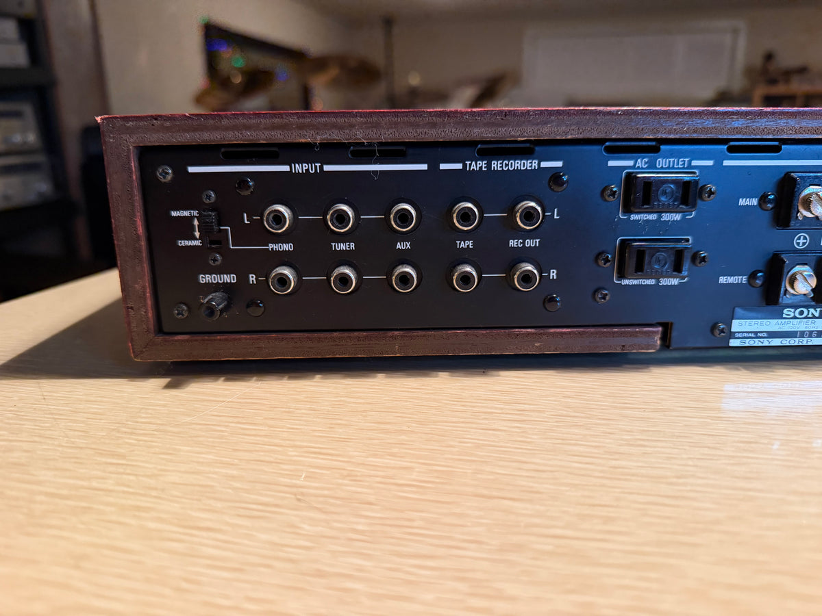 Vintage Classic SONY TA-70 Amplifier 1972 Japan Beautiful Build Freshly Serviced
