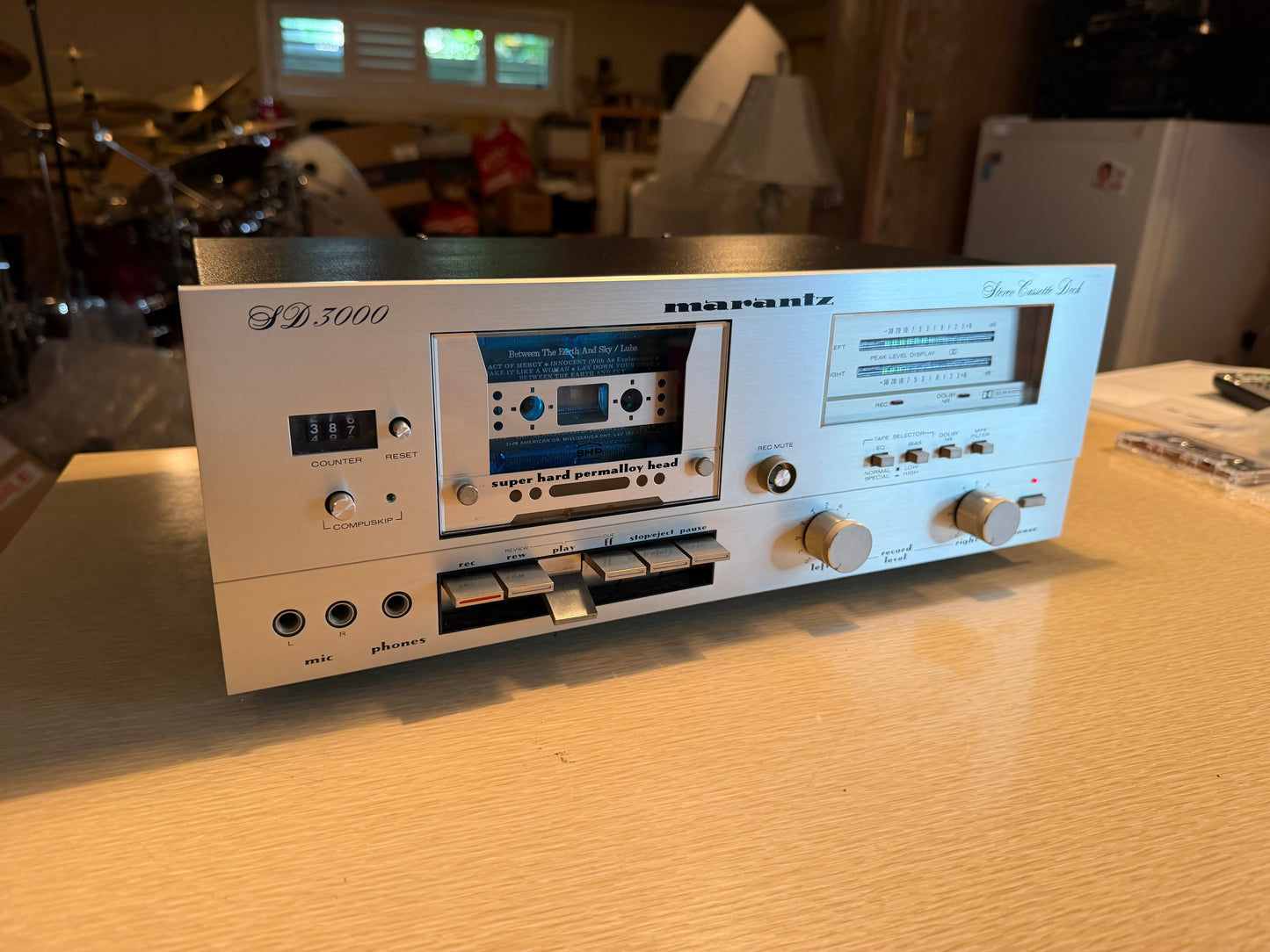 VINTAGE Marantz SD3000 Stereo Cassette Deck  Near Mint Fresh Service Rare Gold🔥