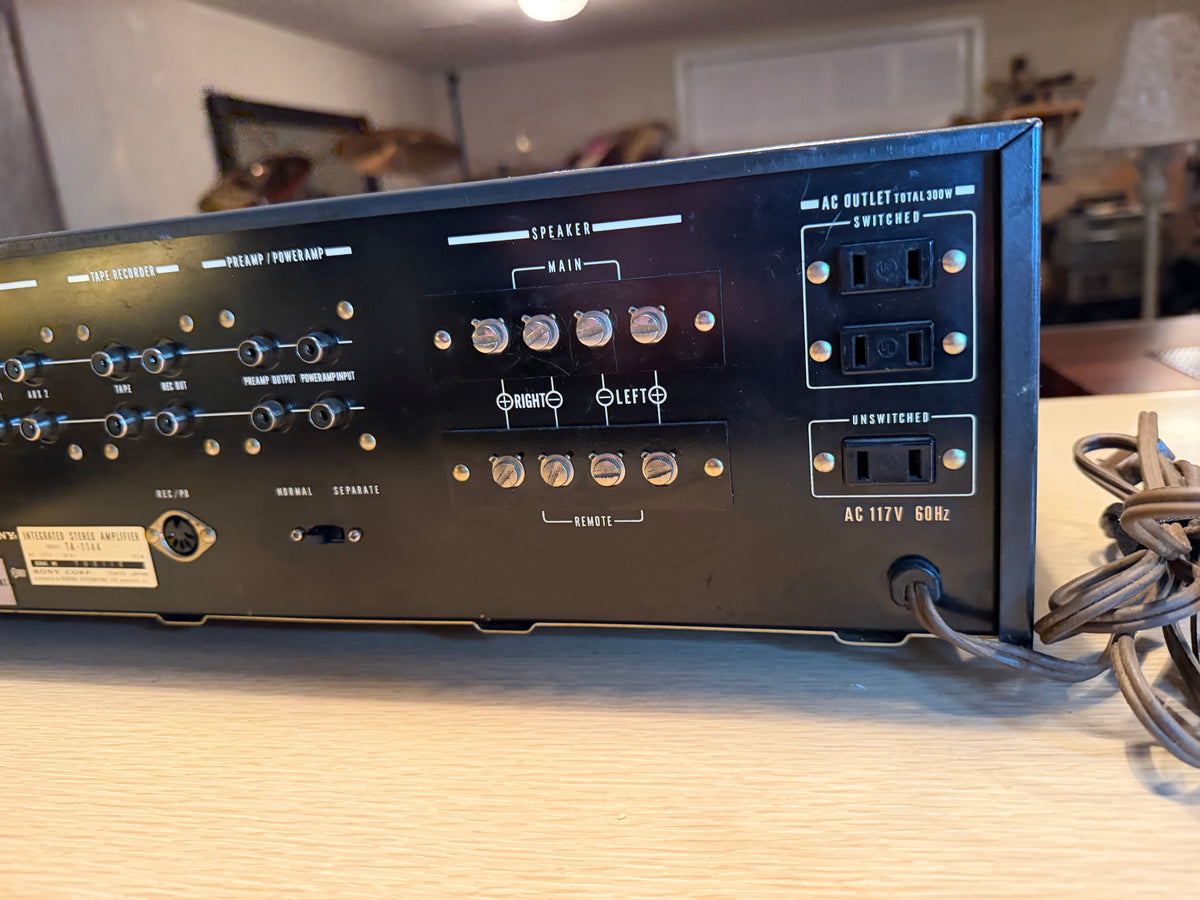 Sony TA-1144 - Early 70s Integrated Amplifier Full FRESH Servicing High Fidelity
