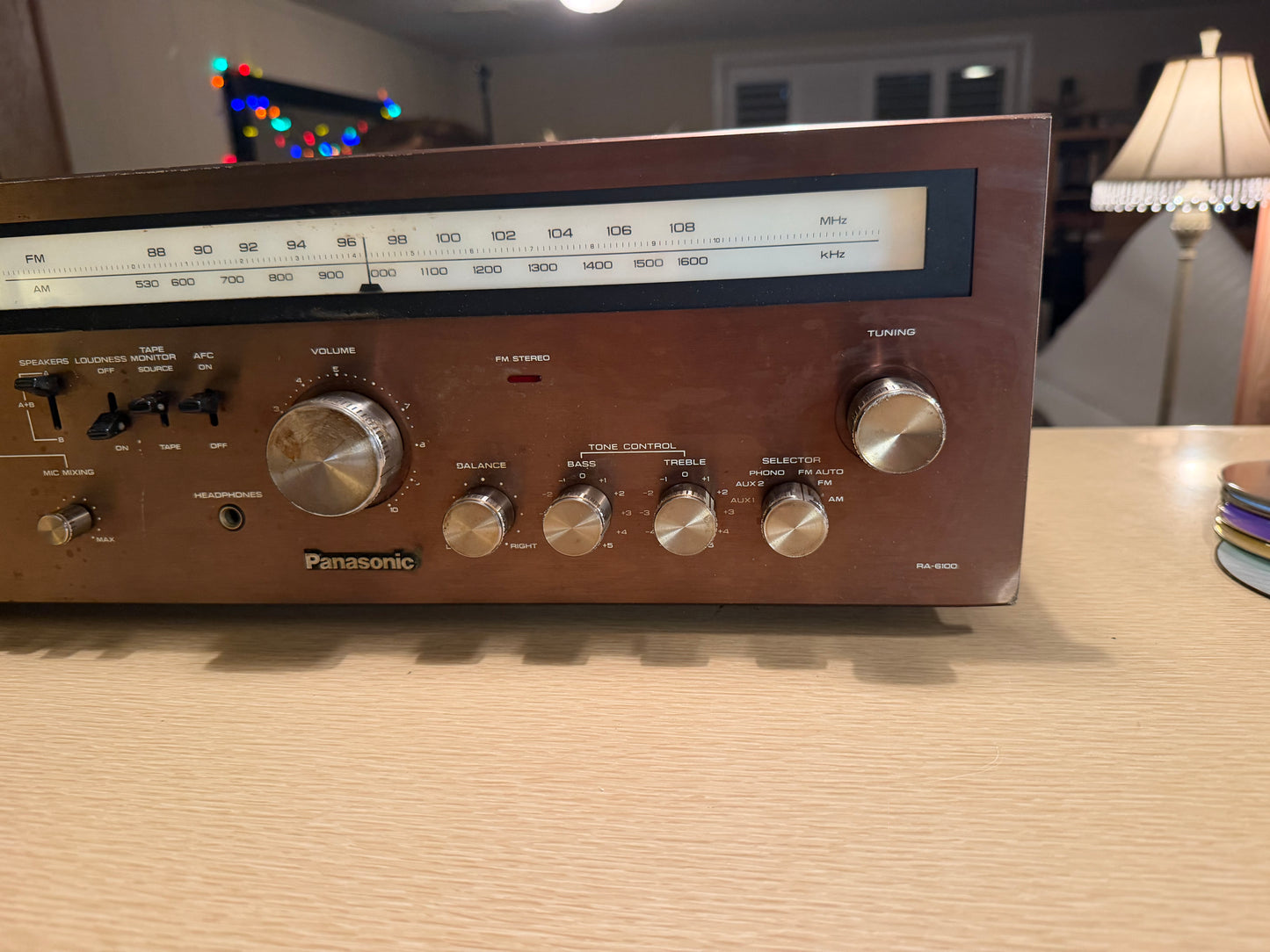 Vintage Panasonic RA-6100 35WPC Integrated Stereo Receiver Cleaned & Serviced🎶
