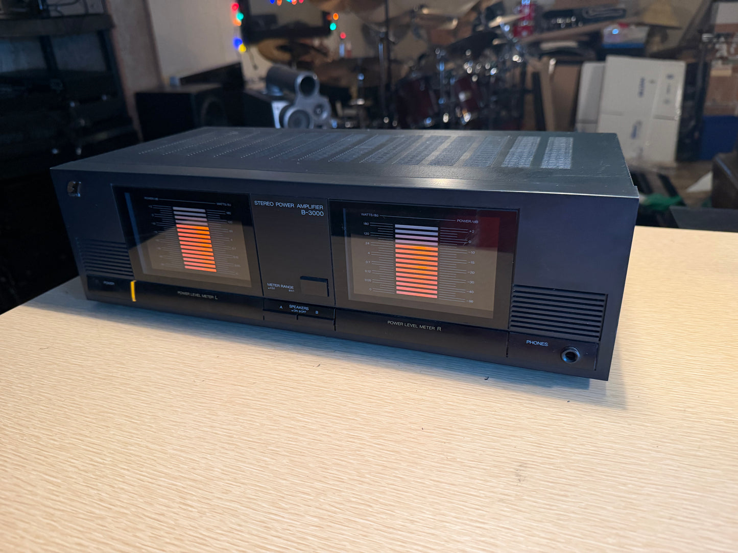 Sansui B‑3000 Power Amplifier 120WPC FRESHLY Serviced Sounds Outstanding V Rare