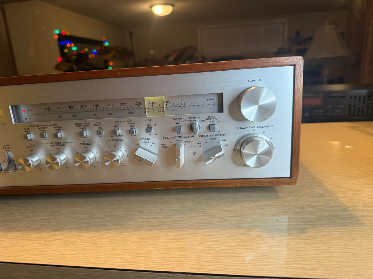 VTG 1970s Yamaha CR-2020 Natural Sound Stereo Receiver AM/FM Tested Working 🔥🎶