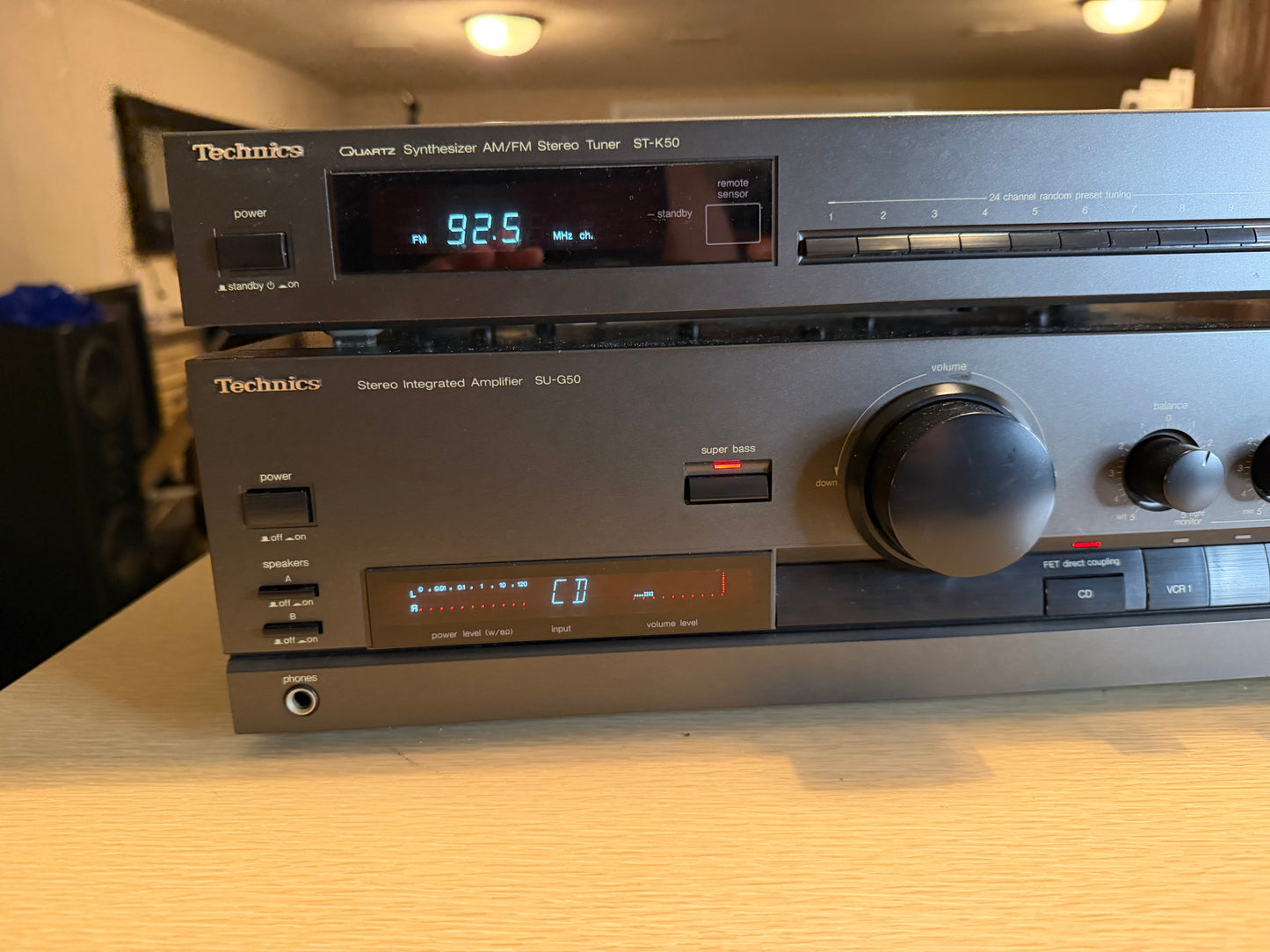 Technics SU-G50 Stereo Integrated Amplifier (Made In Japan) FRESH Servicing🎶🔥