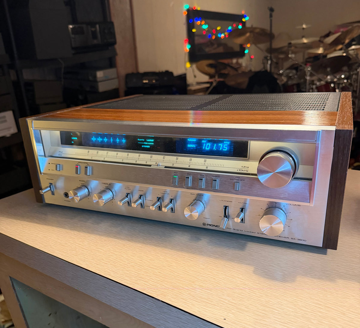 Vintage Pioneer SX-3800 Receiver Amplifier Near Mint FRESH Servicing Recapped🎶