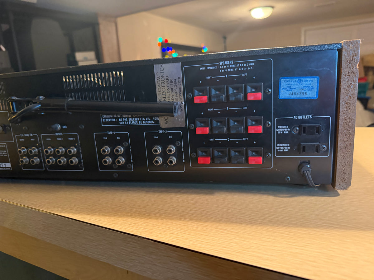 Optonica SA-5151 Vintage AM/FM Stereo Receiver MONSTER Serviced Sharp 85WPC🔥🎶