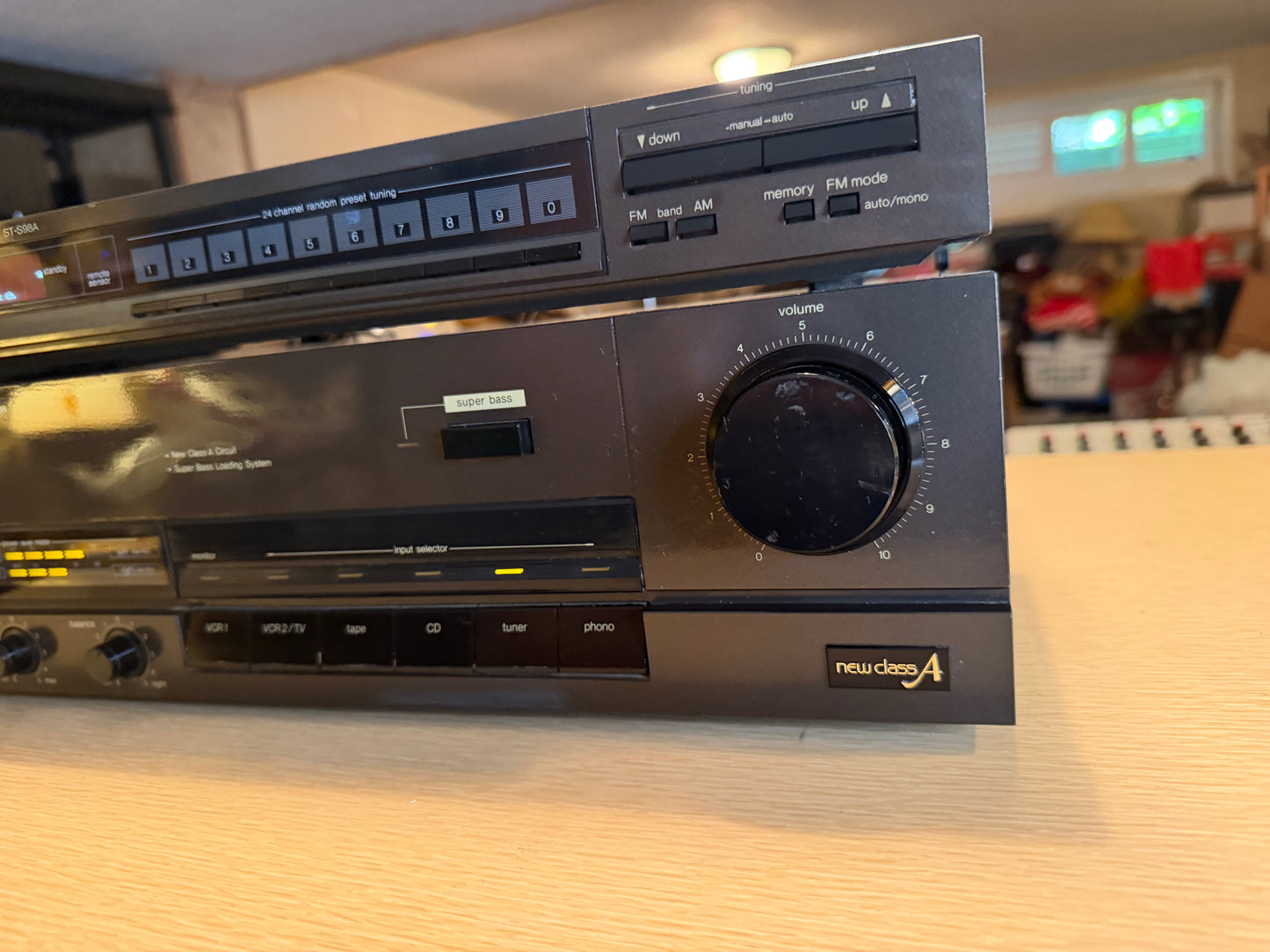 Technics SU-V78 Stereo Integrated Amplifier 100WPC+ St-S96A Tuner Fresh Service!