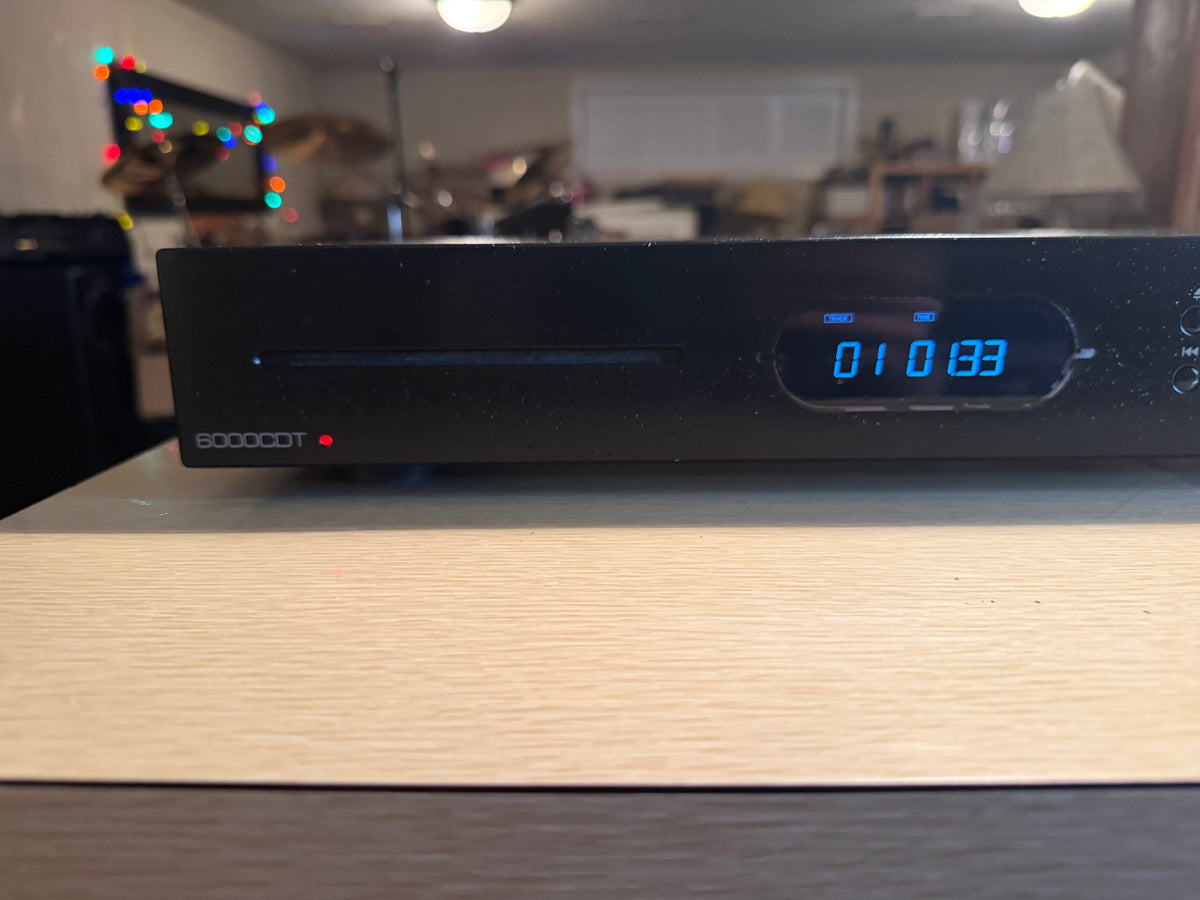 Audiolab 6000CDT CD Player Transport - Land remote Very Low Usage DAC High End🎶