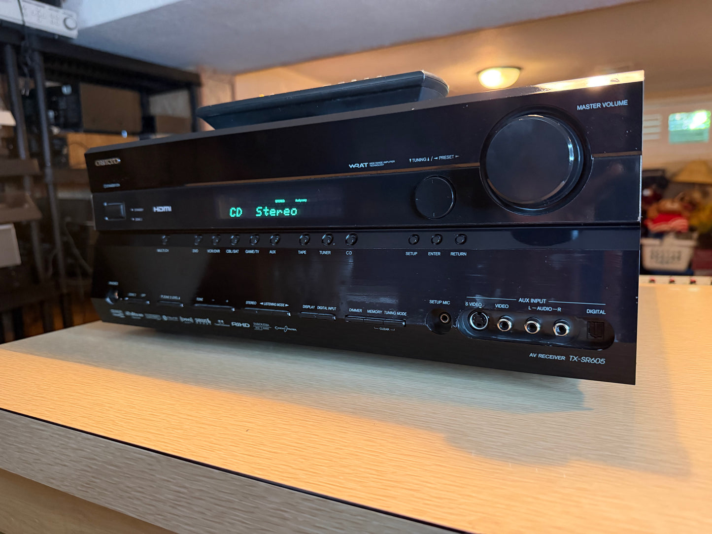 Onkyo TX-SR605 - 5.1 Ch HDMI Home Theater Surround Sound Receiver Serviced ✅🎶