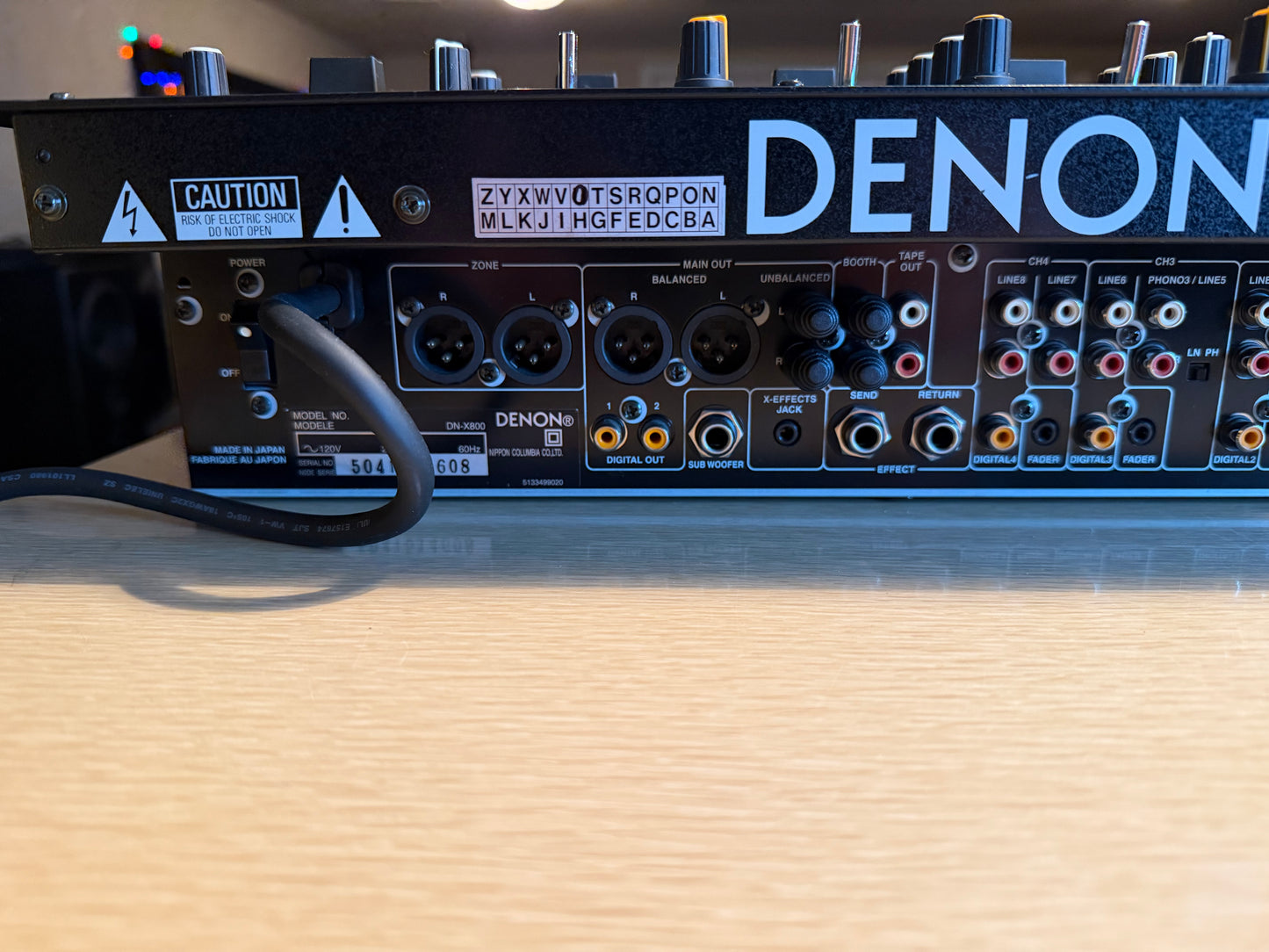 Vintage Denon DN-X800 Hybrid Mixer Rare Very Low Usage Serviced Very Rare 💎🔥