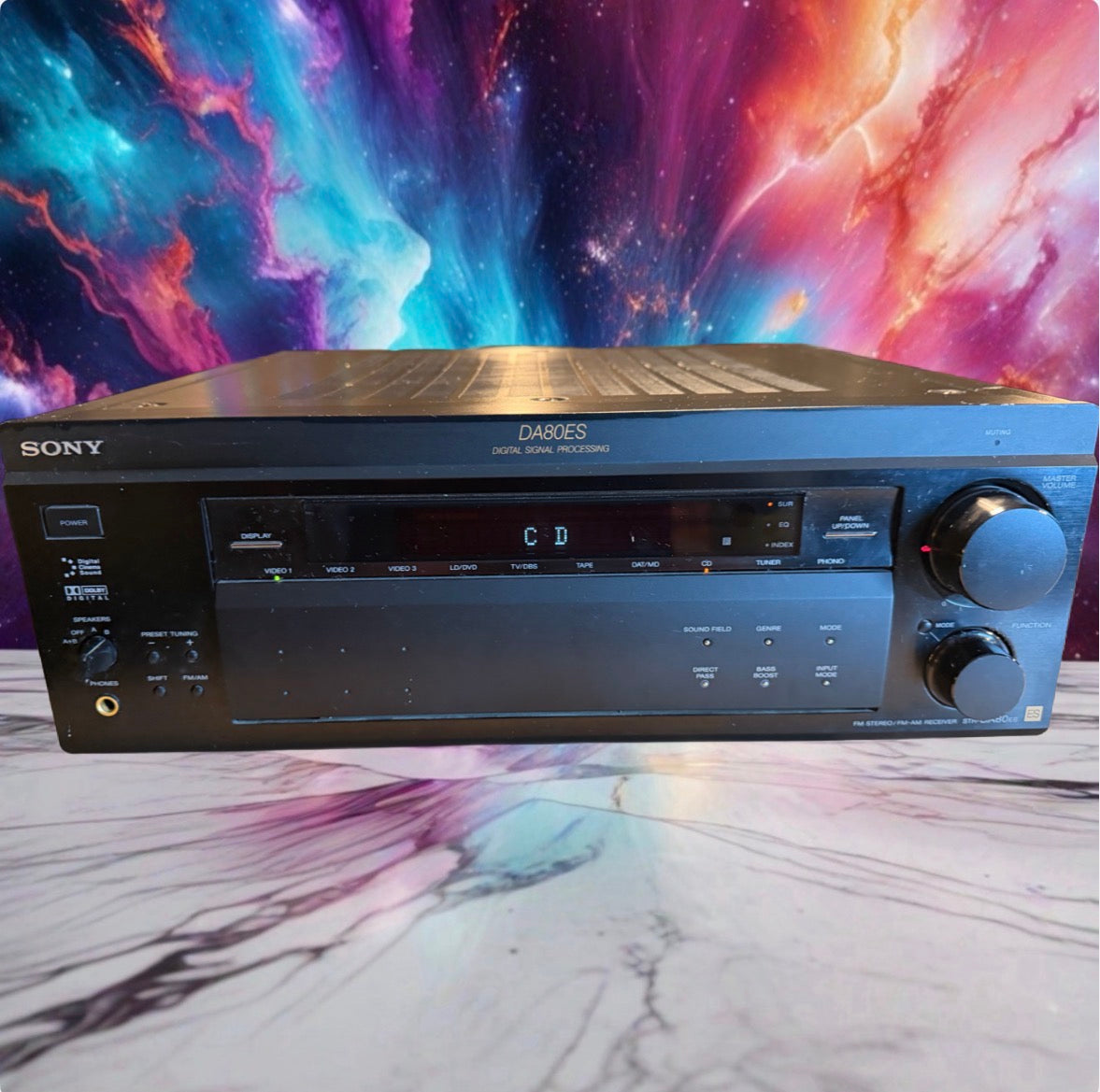 Sony STR-DA80ES 5.2 Channel AV Receiver FM AM Home Theater Fully Tested+Cleaned (Copy)