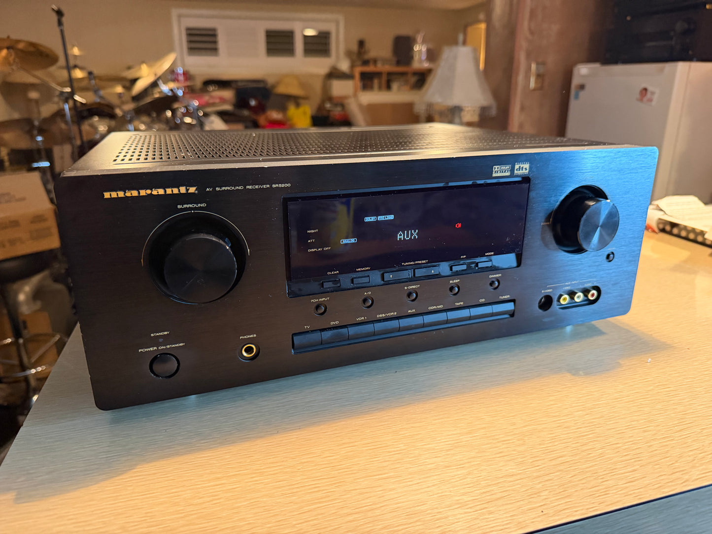Marantz SR5200 AV Receiver 6.1 Channel Vintage HiFi Surround Amplifier Serviced!