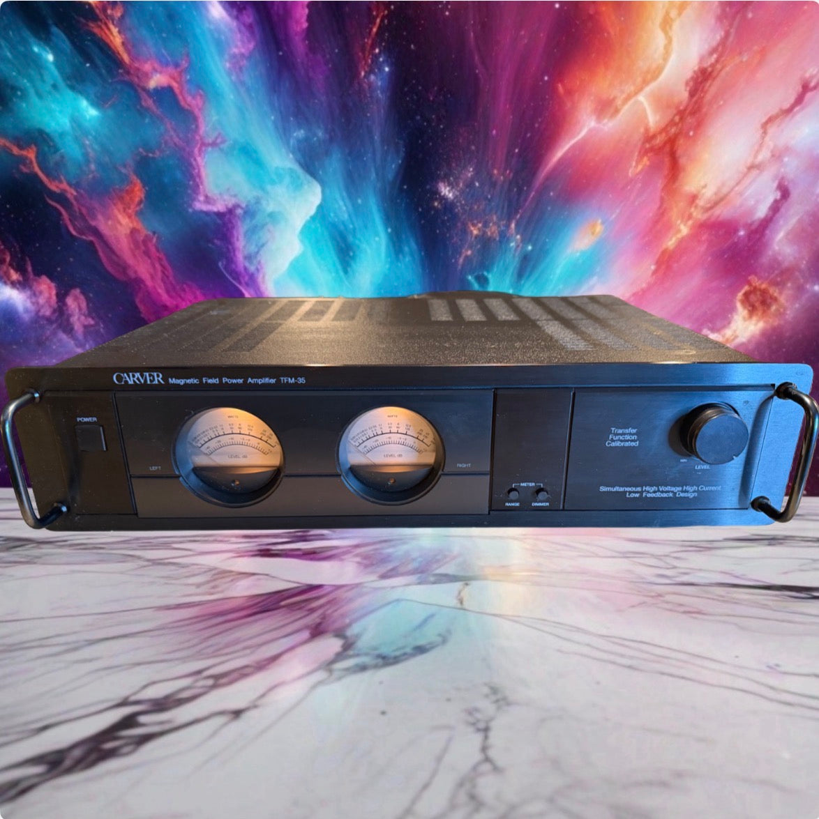 Carver TFM 35x Power Amplifier 250 WPC Stereo Mono Rare FULL Fresh Service! 🔥🎶
