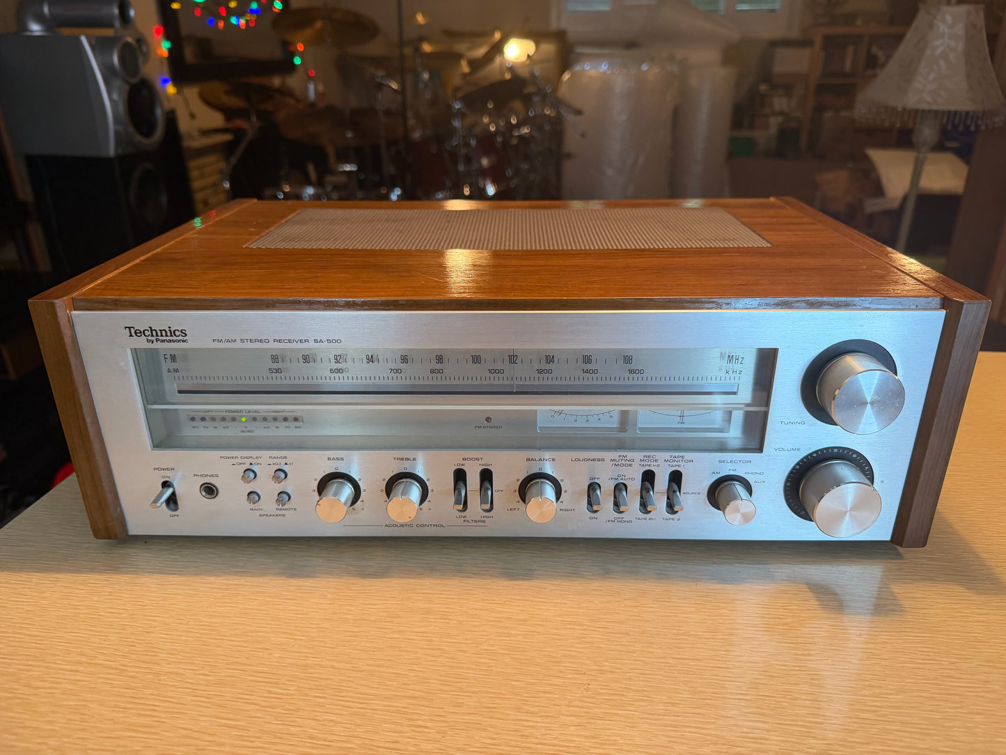 Technics SA-500 Stereo Receiver PRO FULL FRESH SERVICE RECAPPED BEAUTIFUL GEM💎