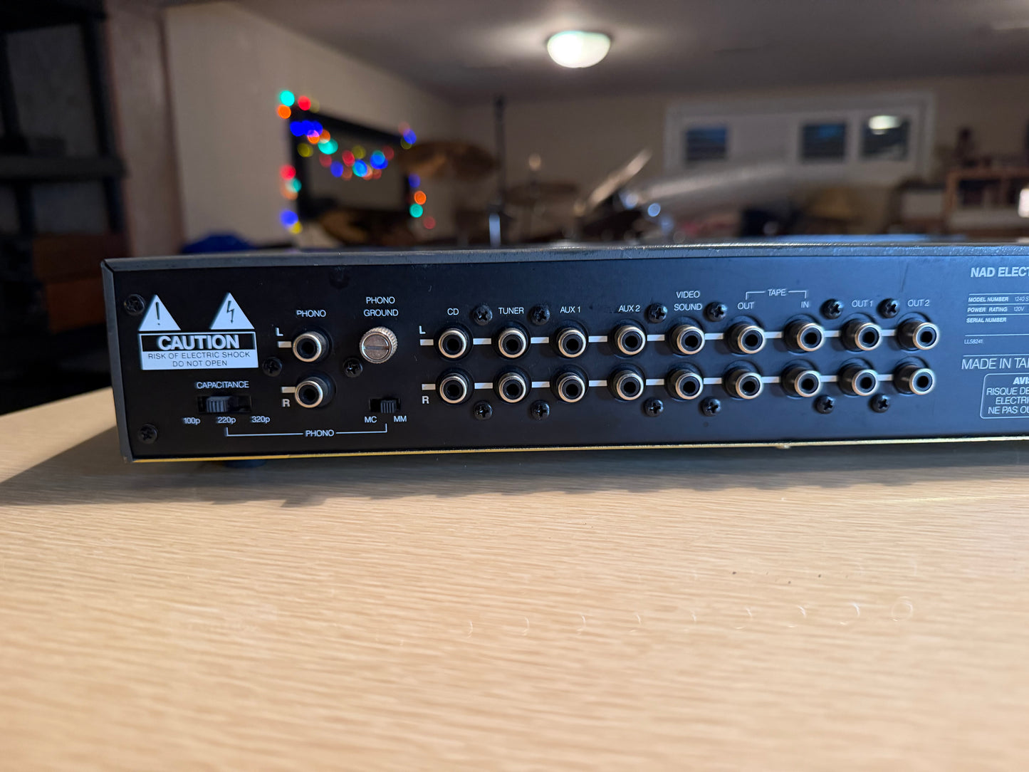 NAD 1240 Vintage Stereo Pre-Amplifier. Recapped, Full Serviced Works Amazing🎶🔥