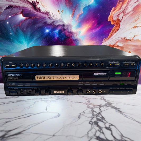 Pioneer CLD-100KV LaserDisc Player – Professionally Serviced W/ Receipt Rare🎶🔥