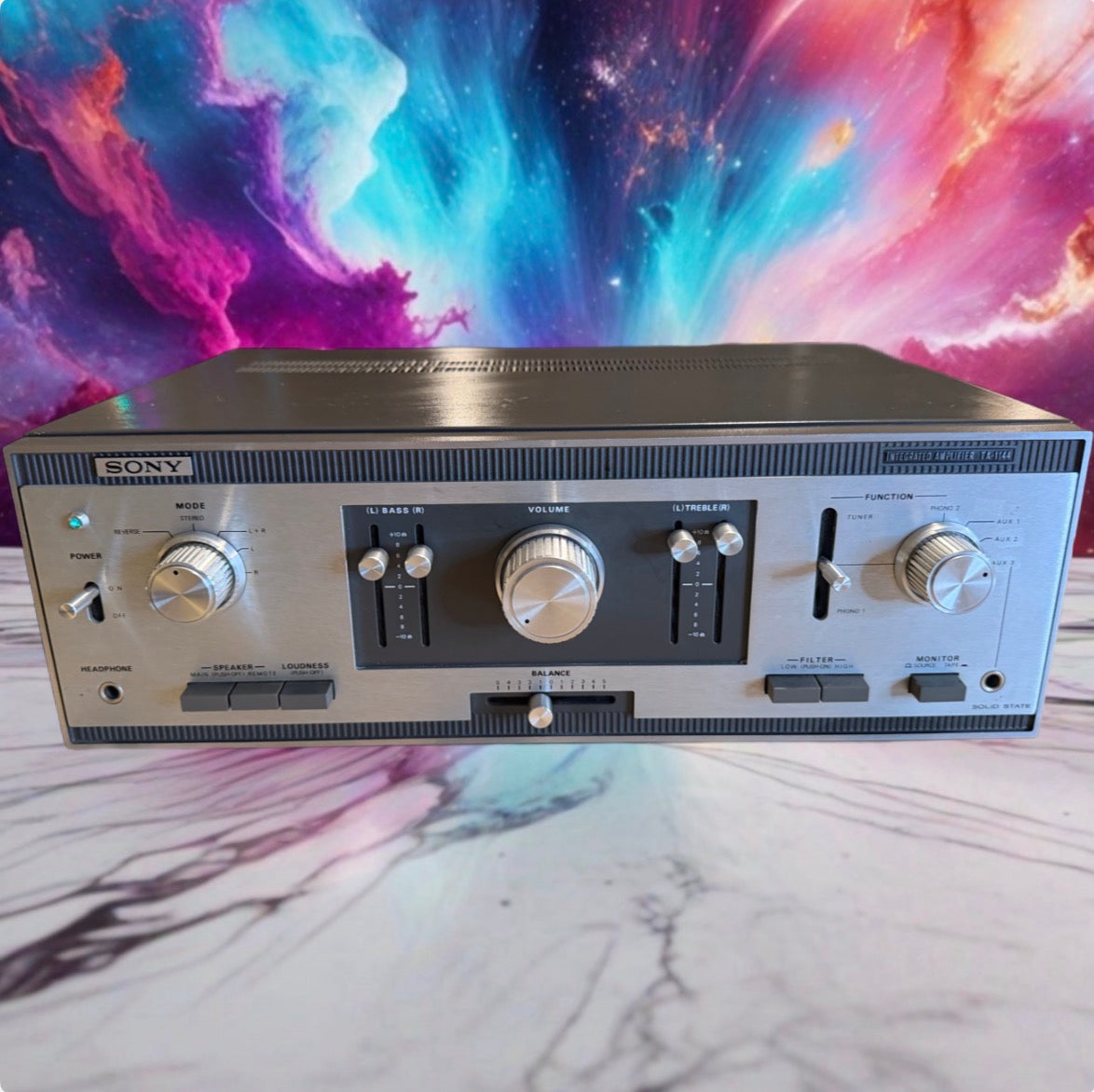 Sony TA-1144 - Early 70s Integrated Amplifier Full FRESH Servicing High Fidelity