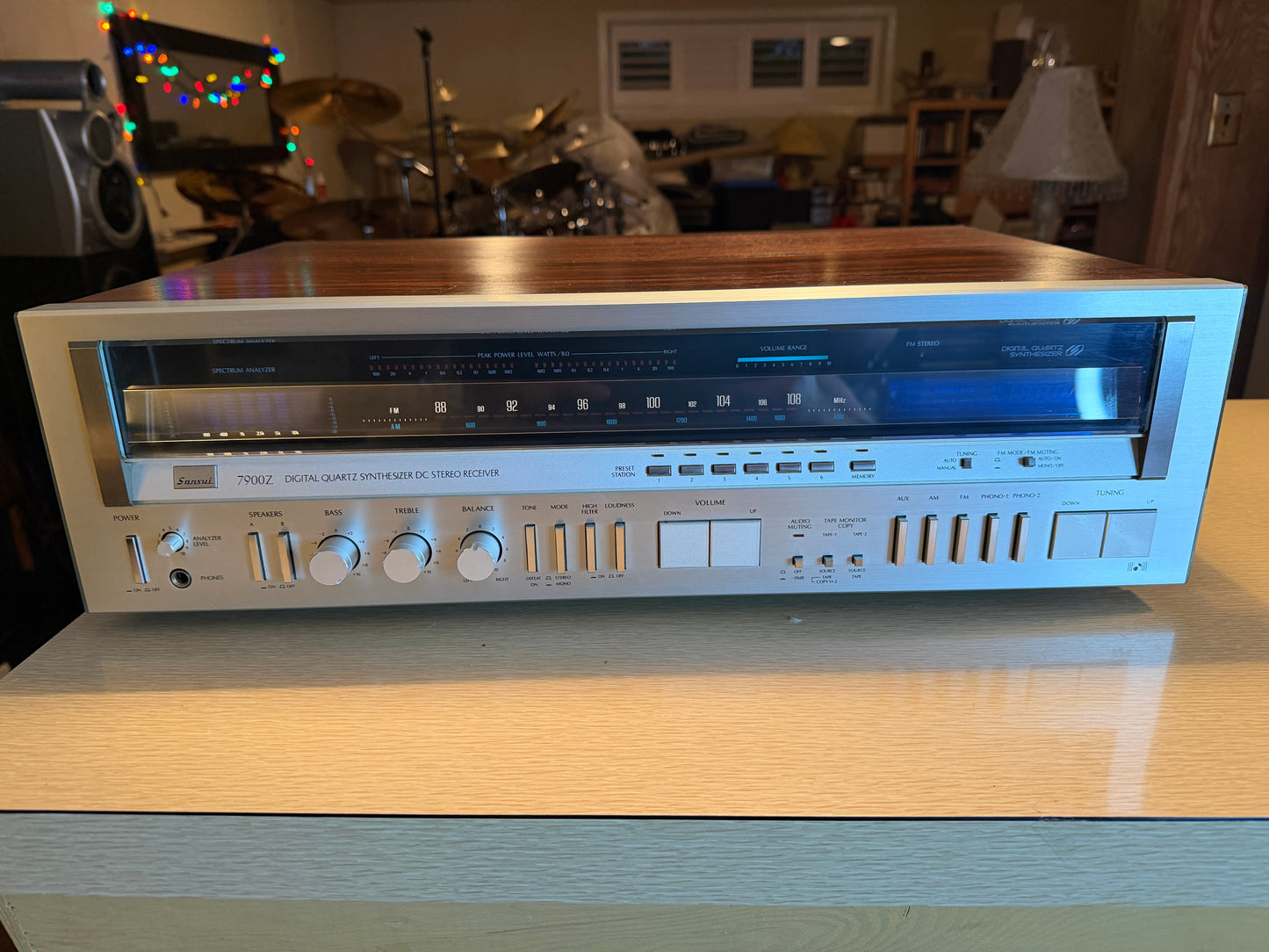 Sansui 7900Z Am/Fm Quartz Stereo Receiver 100WPC MONSTER FRESH FULL SERVICE MINT