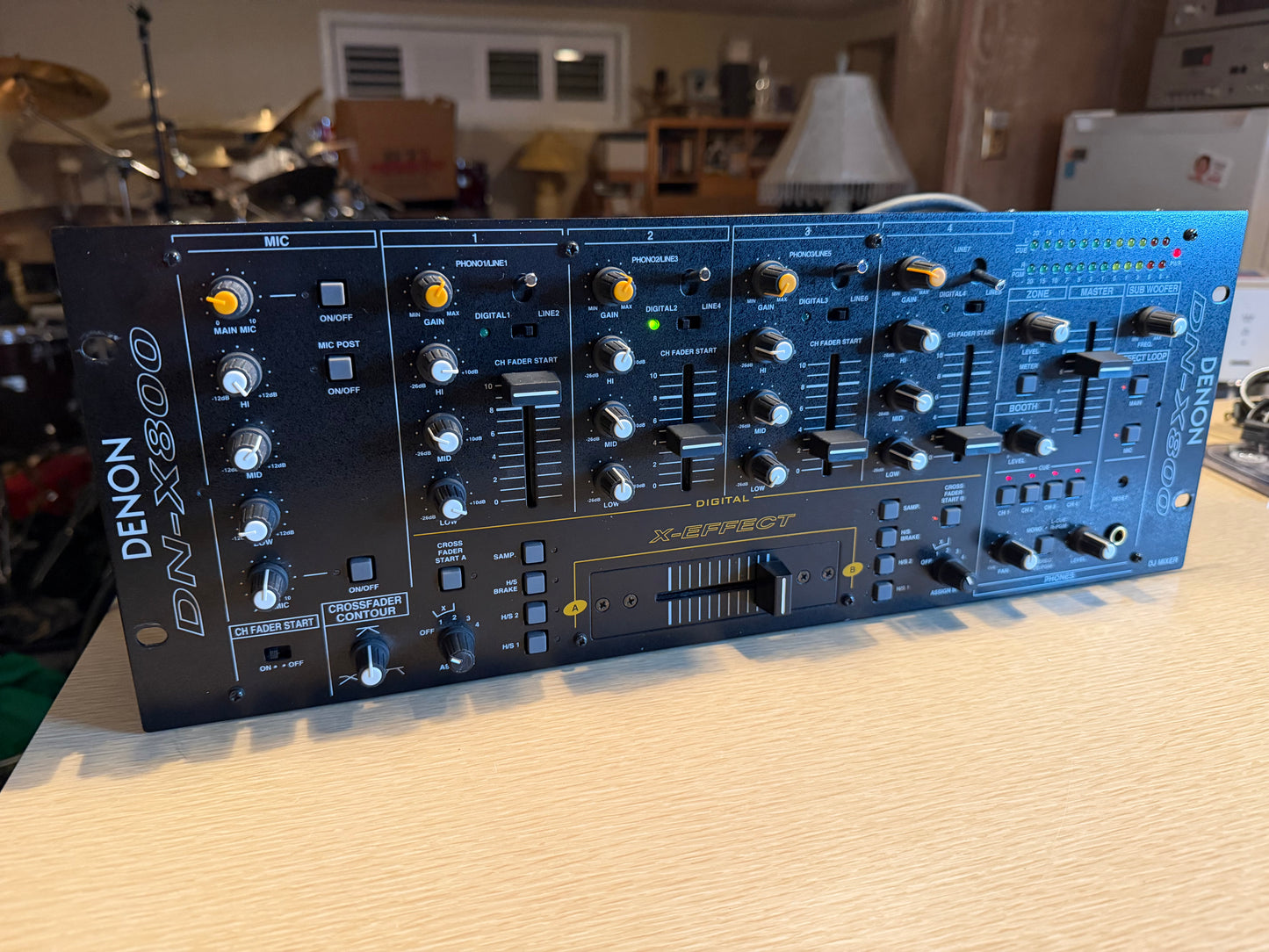 Vintage Denon DN-X800 Hybrid Mixer Rare Very Low Usage Serviced Very Rare 💎🔥