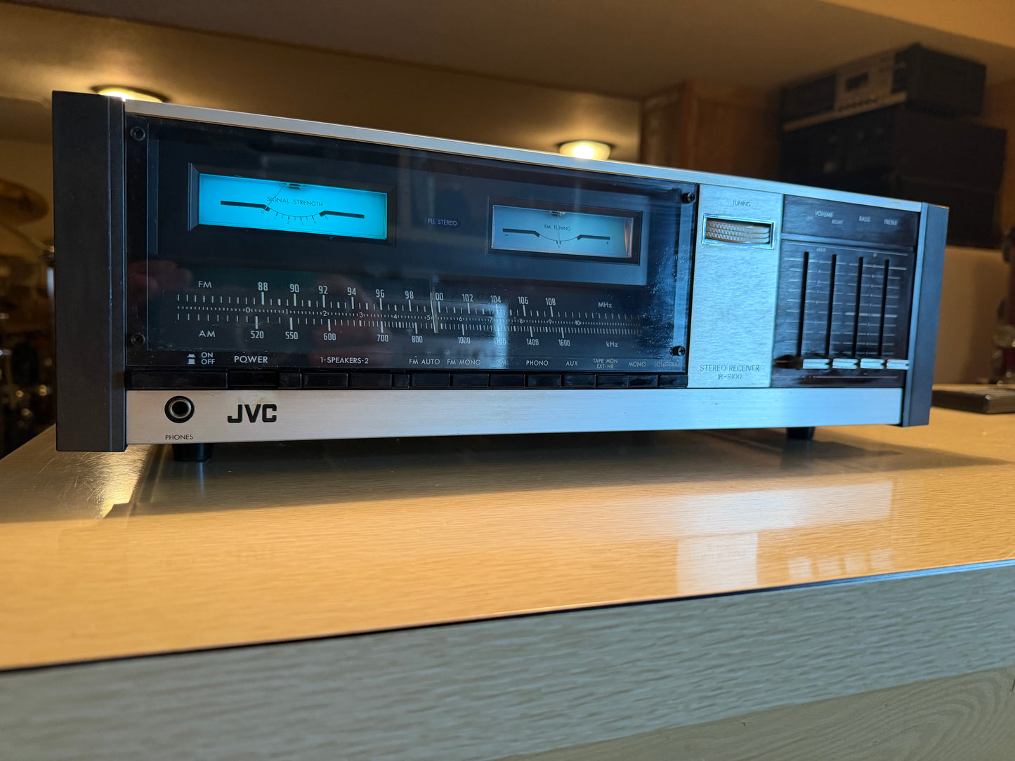 JVC JR-S100 Vintage Hi-Fi integrated amplifier Full FRESH SERVICE LED Replaced🔥