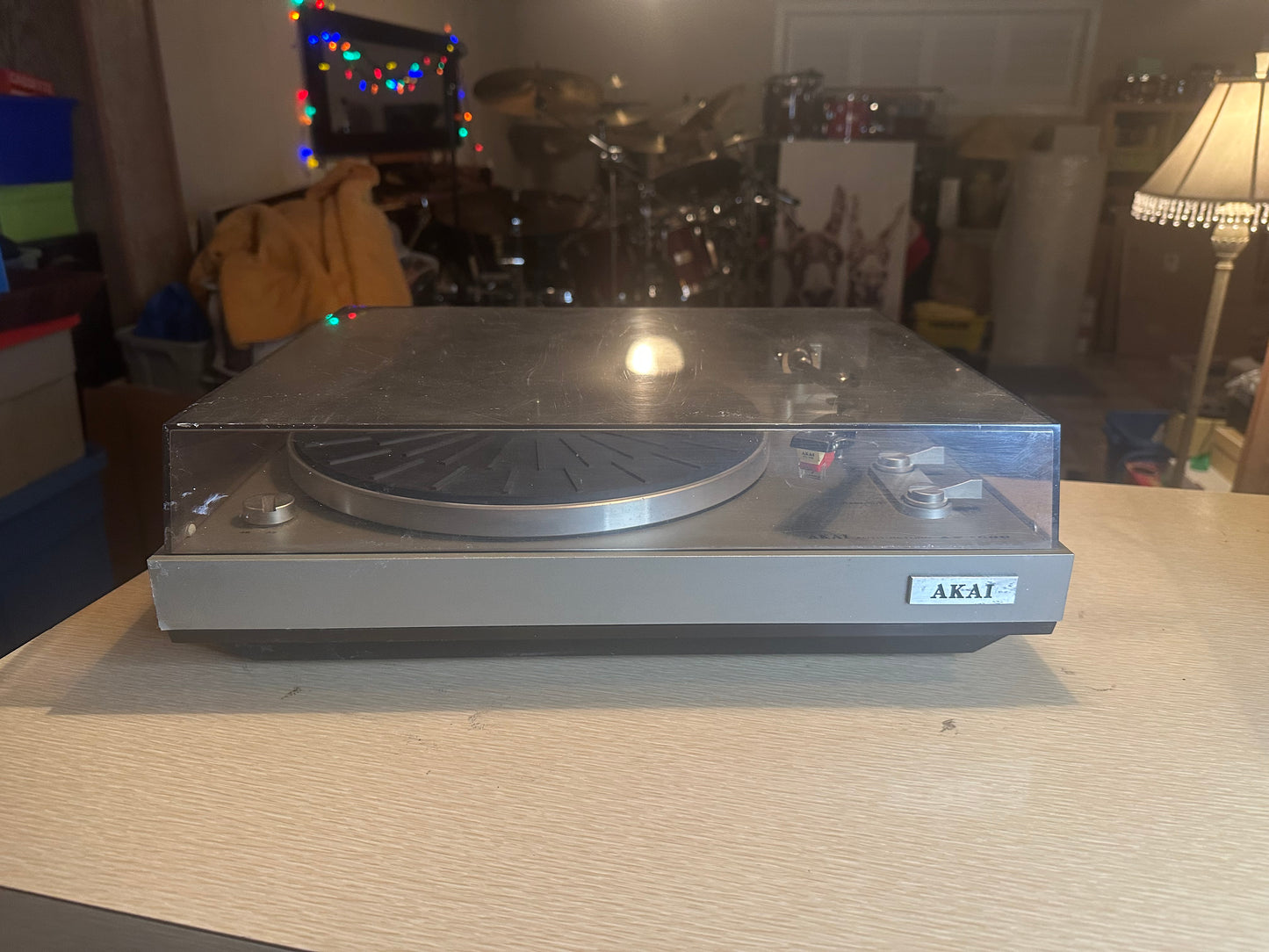 Vintage High Fidelity AKAI AP-100 C Fully Functional Extremely Rare *NEW BELT*