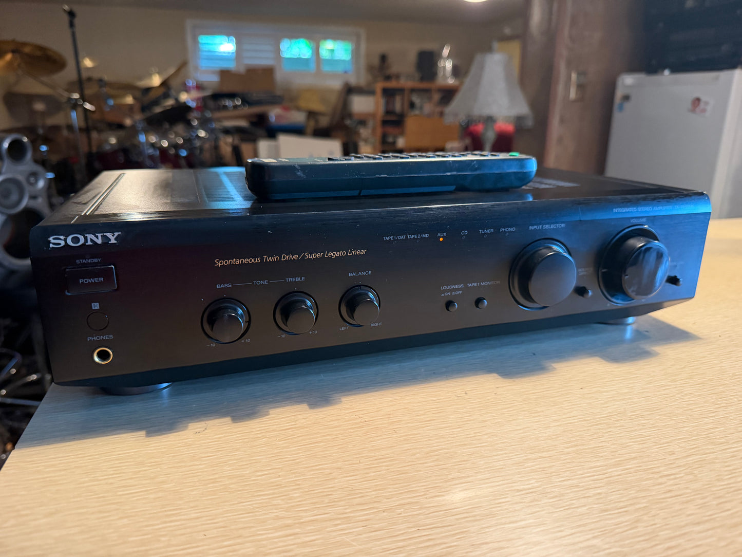 Sony TA-FE500R Integrated Stereo Amplifier Hifi System Separate SERVICED Remote!