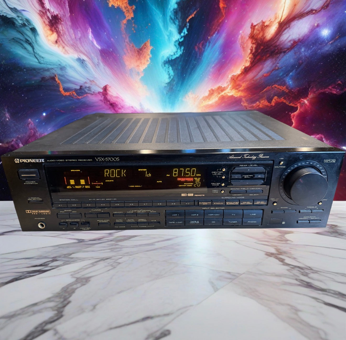 Pioneer VSX-5700S Audio / Video Stereo Receiver 105 WPC TANK Serviced V Rare🔥