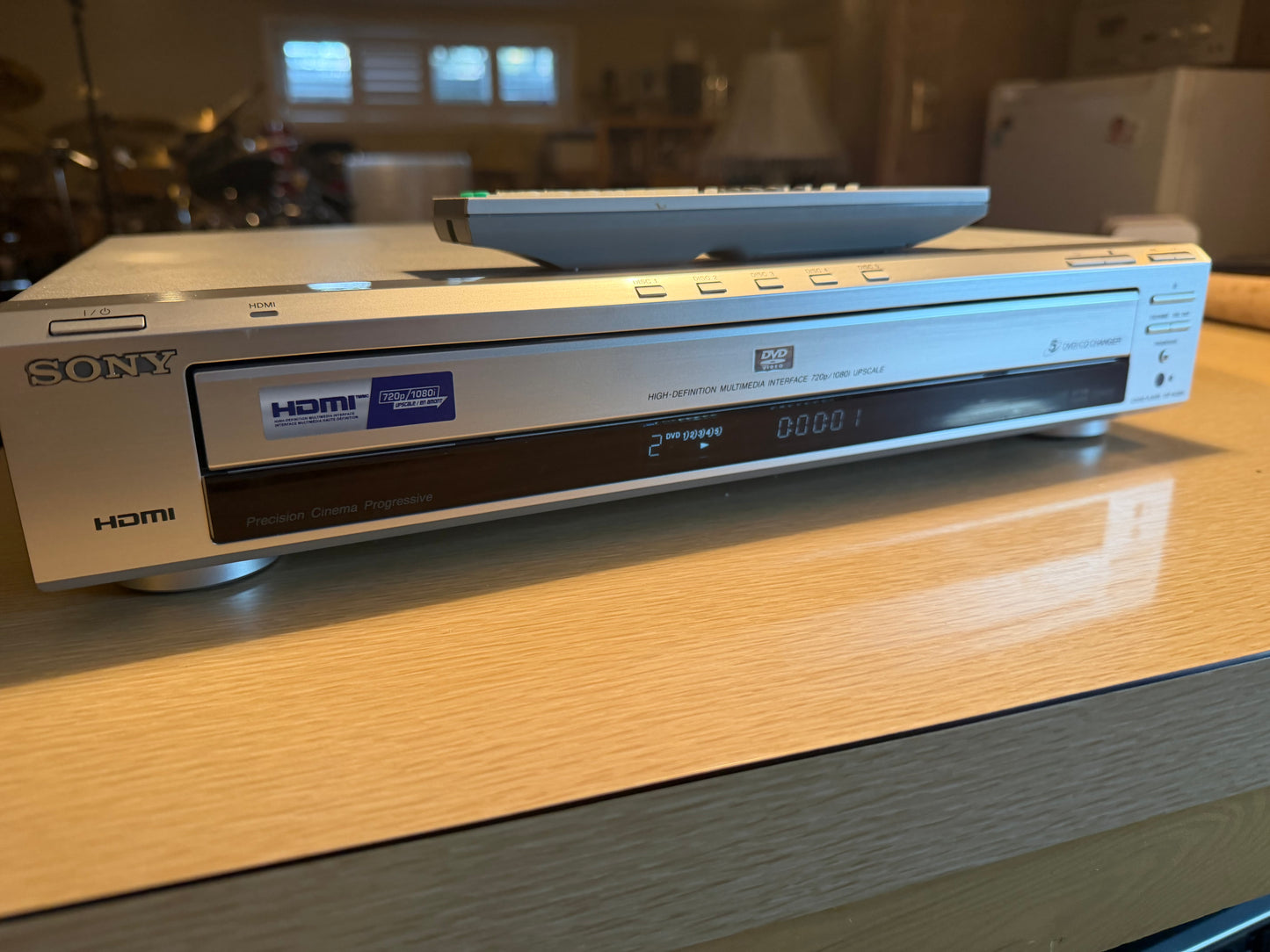 Sony DVP-NC85H 5 DVD Digital Video CD Compact Disc Changer HDMI Remote Serviced