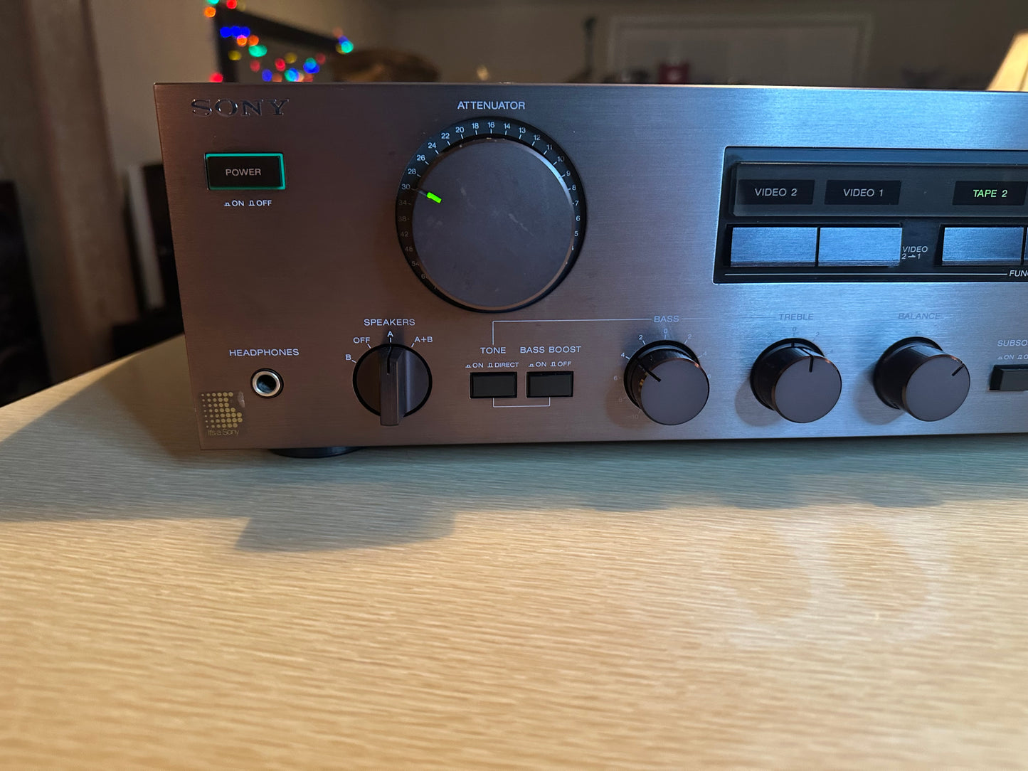 Vintage Sony TA-F555ES II Integrated Stereo Amplifier PRO SERVICED Very Rare 🔥