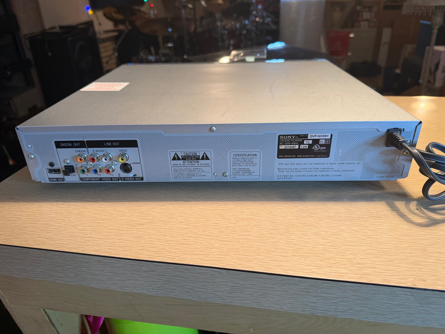 Sony DVP-NC85H 5 DVD Digital Video CD Compact Disc Changer HDMI Remote Serviced