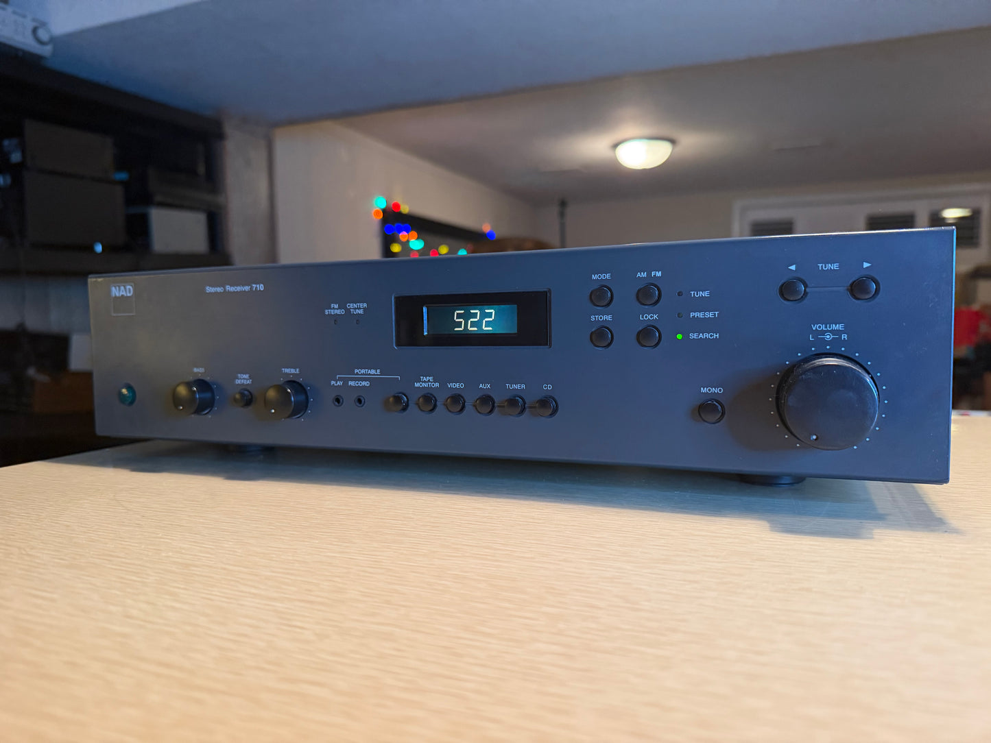 NAD 710  Stereo Hi-Fi Amplifier Tuner Fresh Service Bulbs Replaced Very Rare🔥🎶