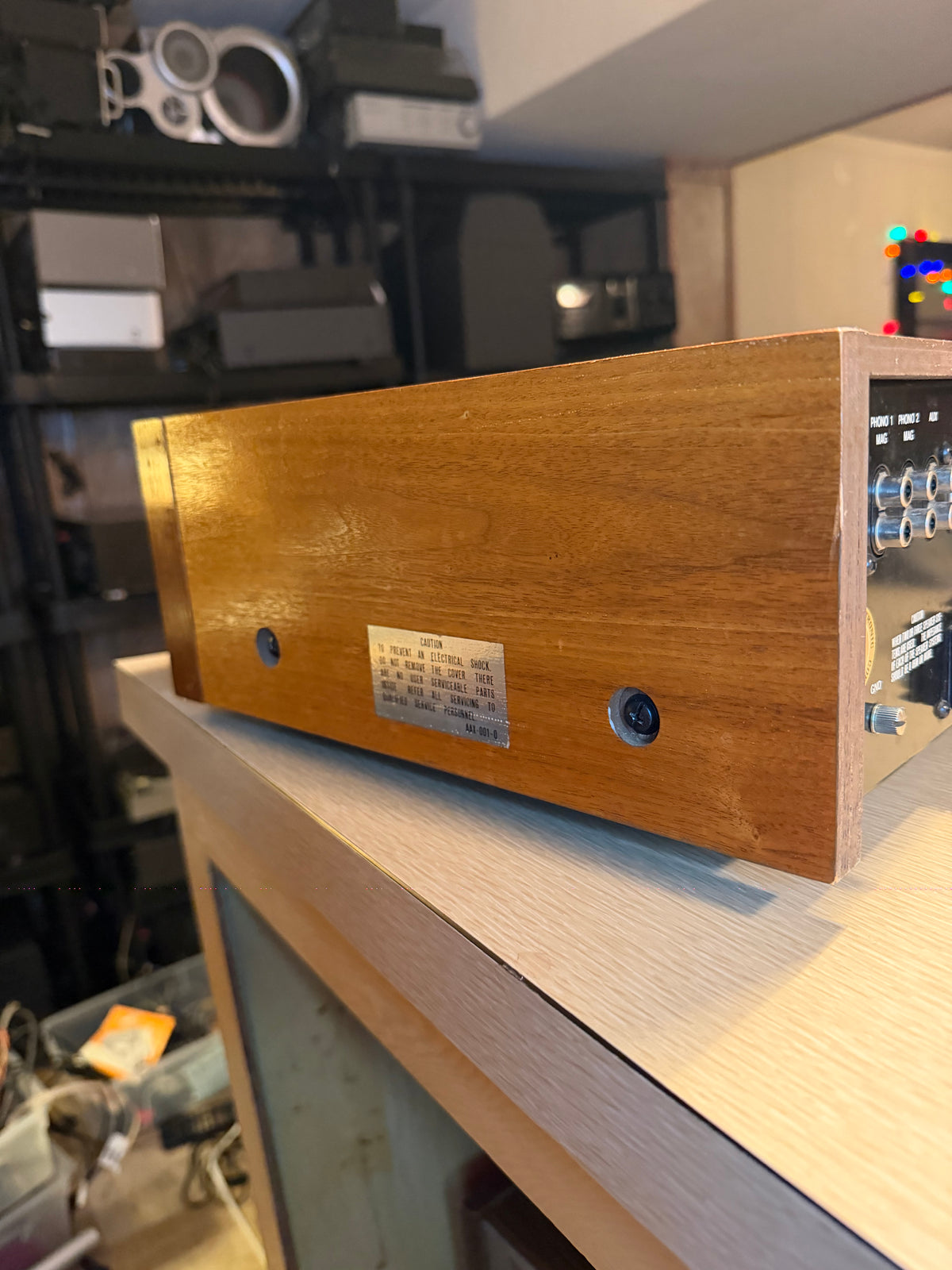 Near Mint Serviced Pioneer SX-727 Vintage Stereo Receiver With OEM Box Beauty🎶