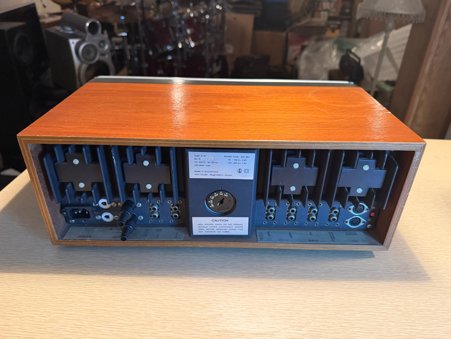 VTG Revox A78 Solid-State Integrated Stereo Amplifier Serviced Sounds Great Rare