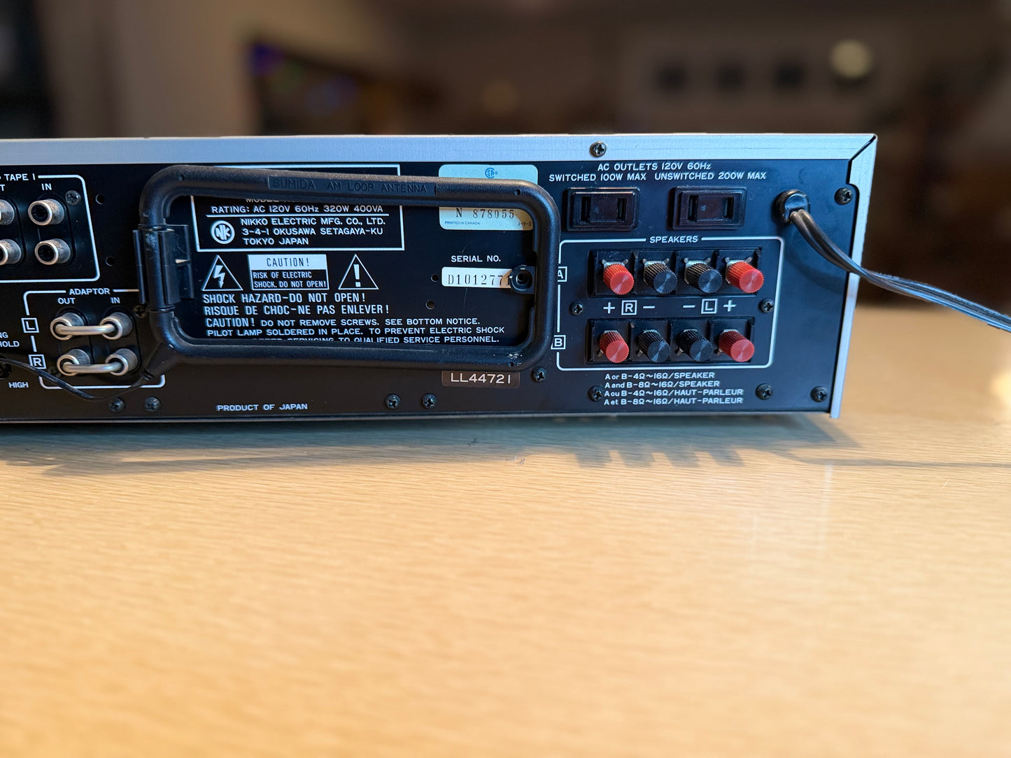 Nikko NR-1000 Quartz Lock AM/FM Receiver EXCELLENT SHAPE FULL FRESH SERVICE 🔥