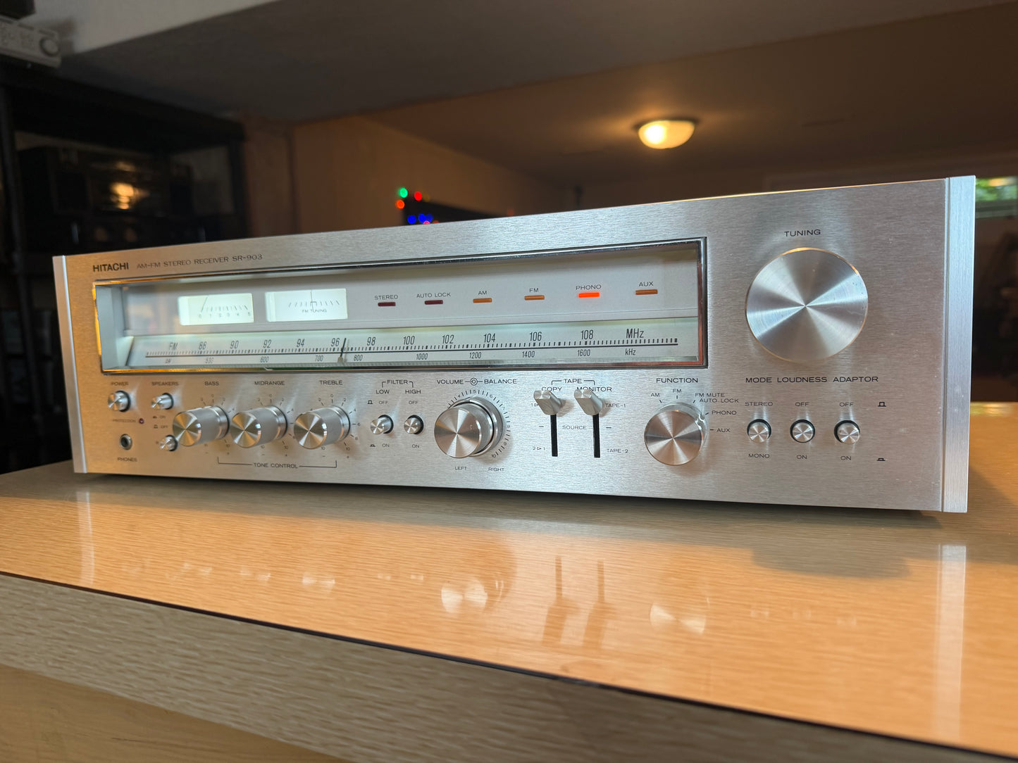 Hitachi SR-903 75WPC Stereo Receiver Amplifier Freshly Serviced Near Mint CND🔥