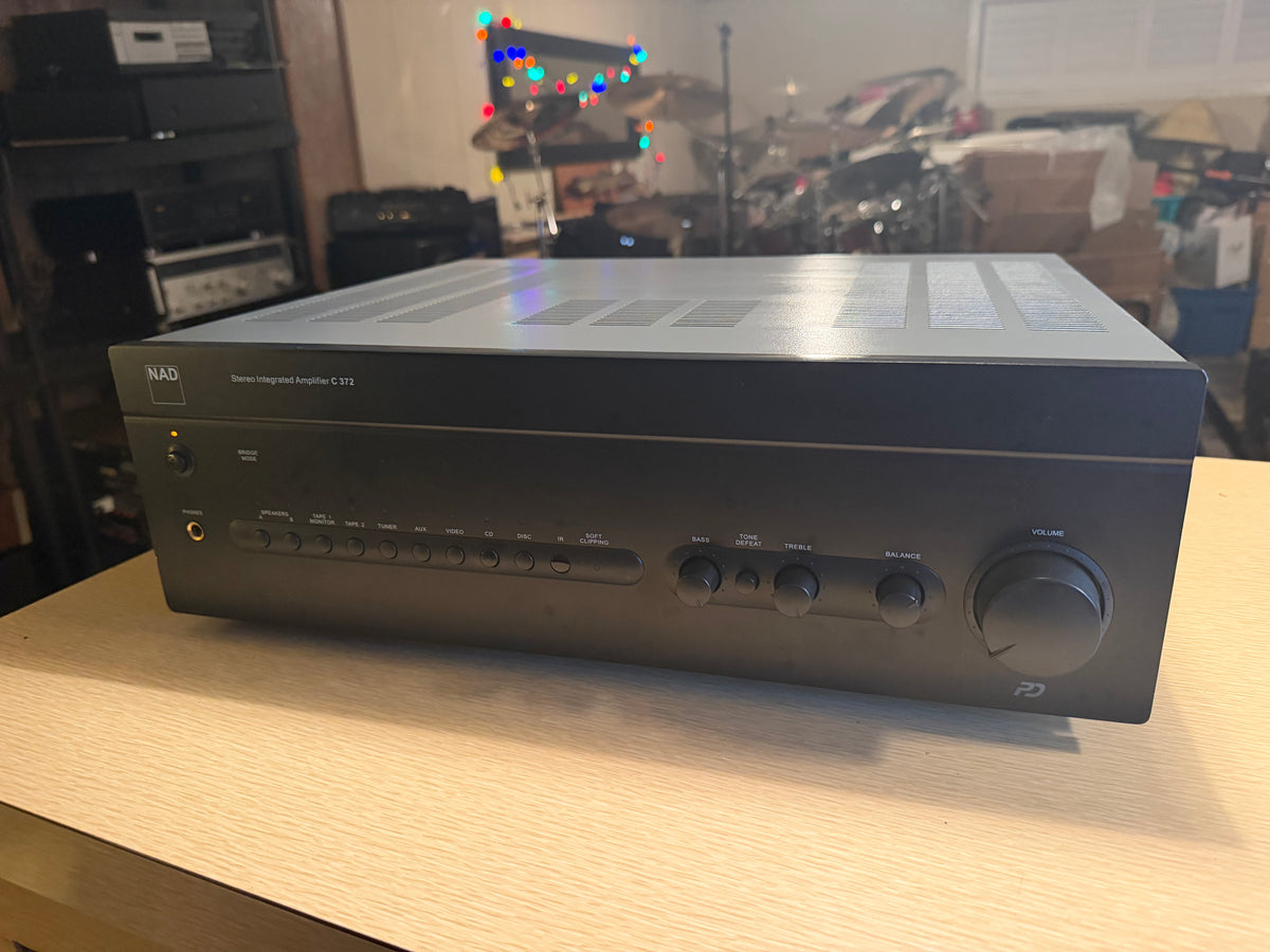 NAD C372 Stereo Integrated Amplifier 150W/Ch Fresh Pro Service Hi-Fi Audiophile