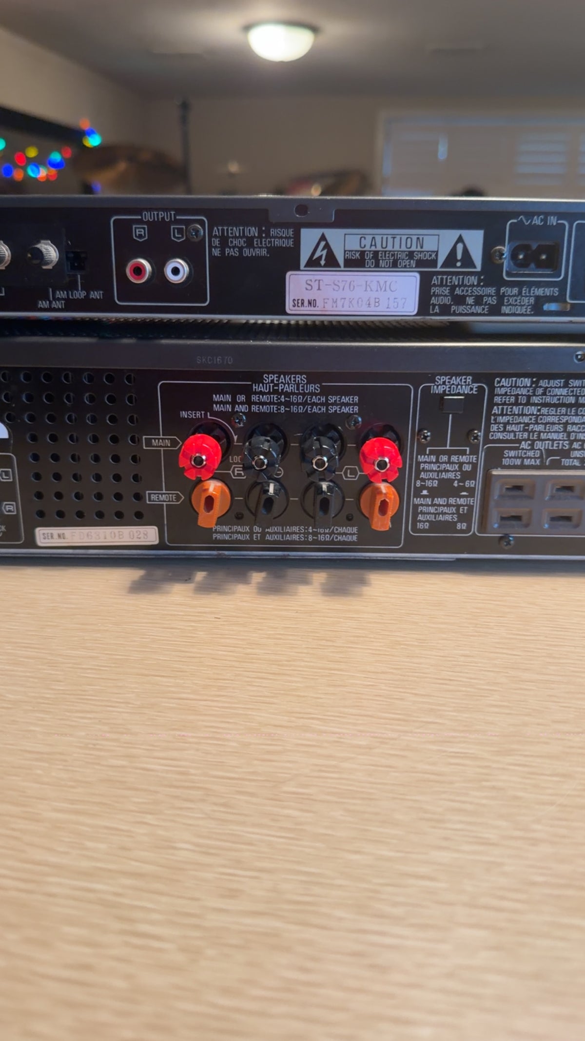 Technics SU-V4X Stereo Integrated Amplifier AMP Receiver+ ST-S76 Tuner Serviced!