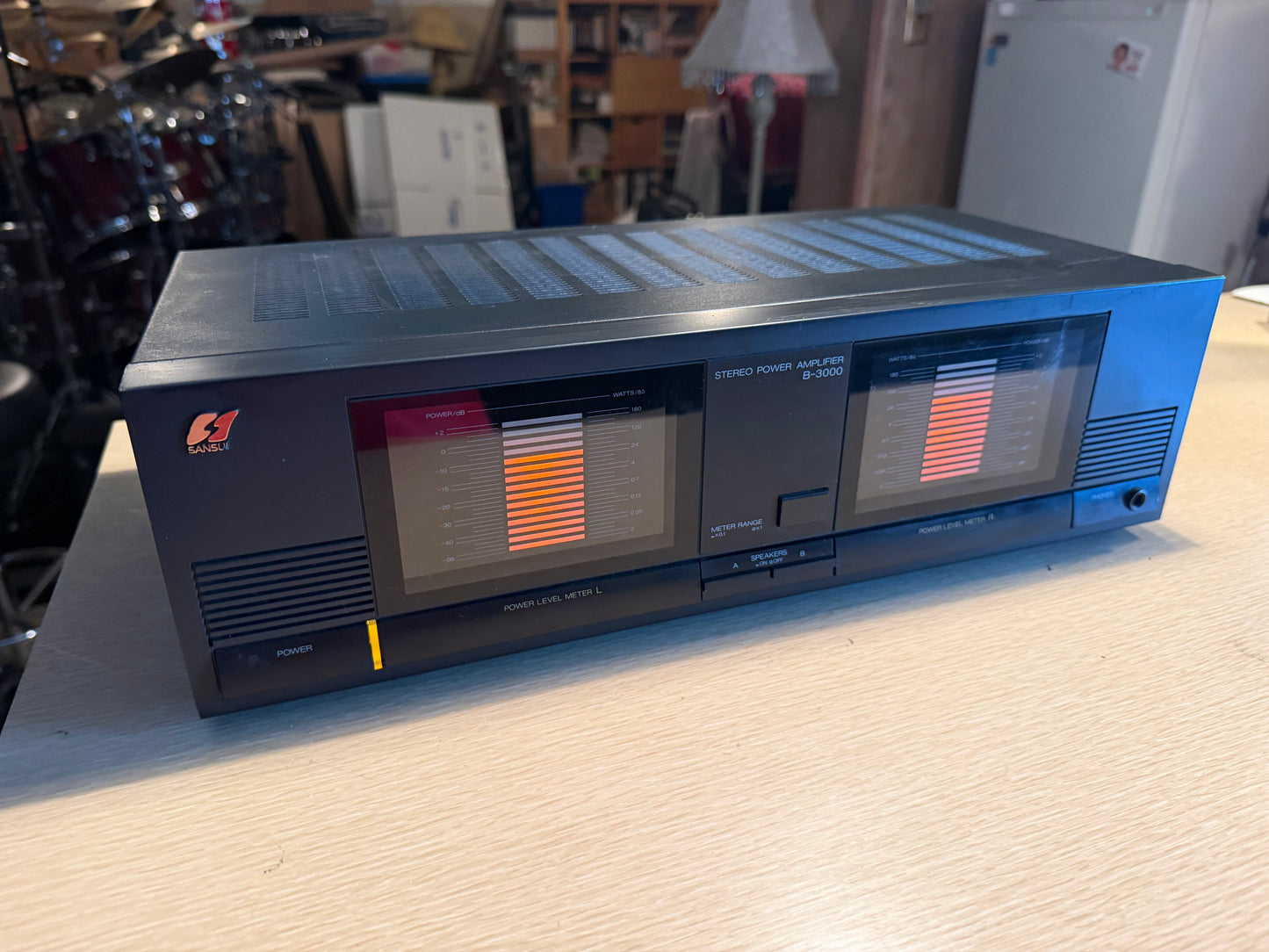 Sansui B‑3000 Power Amplifier 120WPC FRESHLY Serviced Sounds Outstanding V Rare