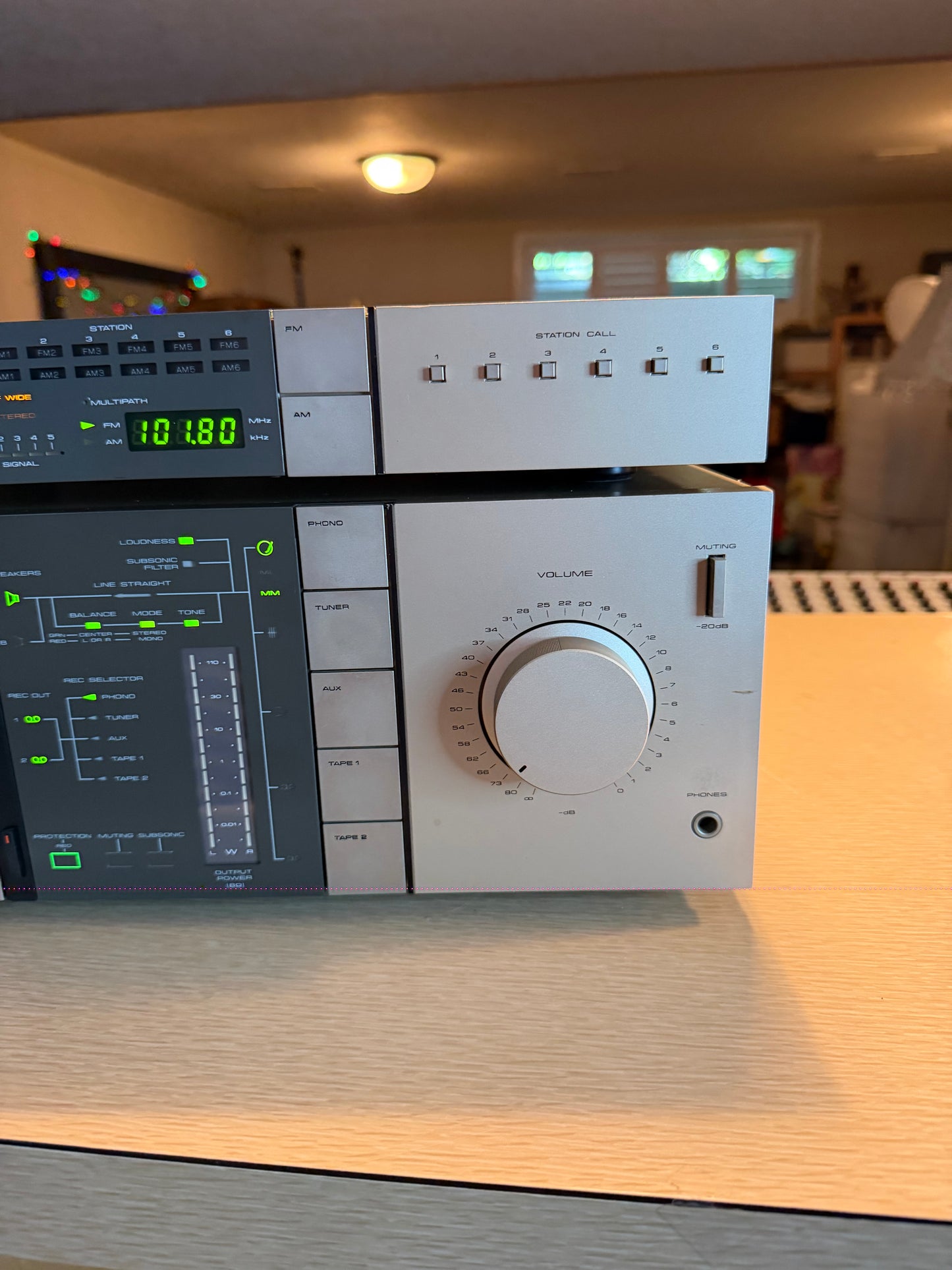 Vintage Pioneer A-9 Amplifier + F-9 Tuner Gold Fresh Service Near Mint 110 WPC🔥