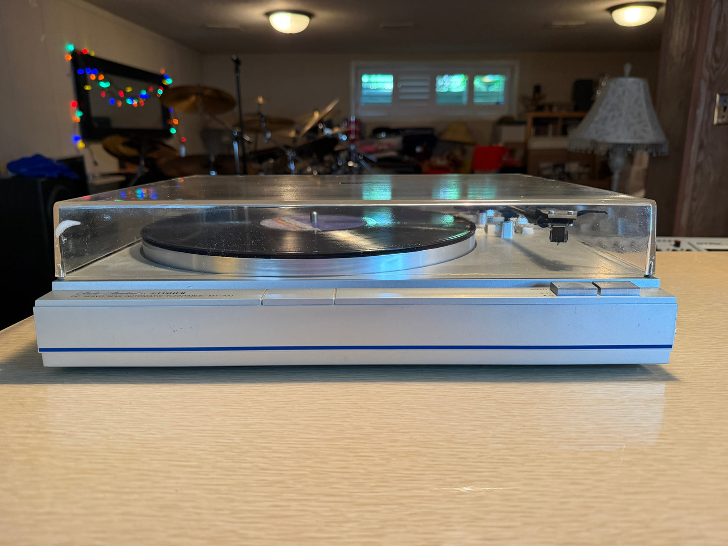 Studio Standard Fisher MT-100 DC Servo Semi-Auto Belt Drive Turntable Serviced🎶