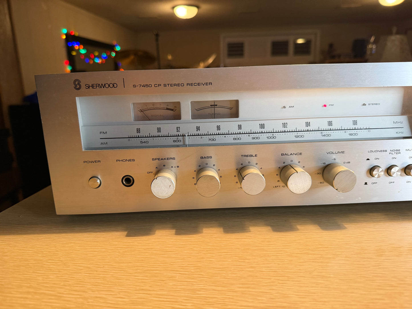 Vintage Sherwood S-7450 CP Stereo Receiver Amplifier  Fresh Servicing V RARE🔥🎶