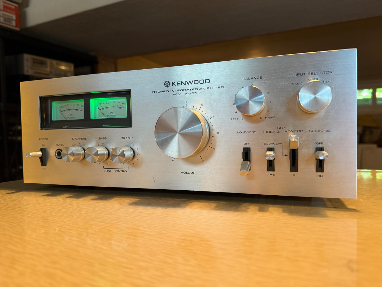 Kenwood KA-5700 Integrated Amplifier, LED Light Upgrade& Full Fresh Service🎶🔥