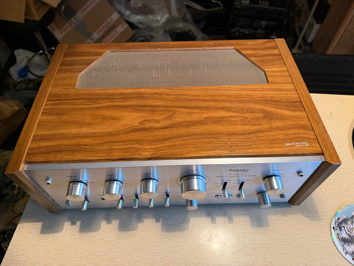 Technics SU-8600 Integrated Amplifier MINT Condition Full Pro Servicing Beauty🎶