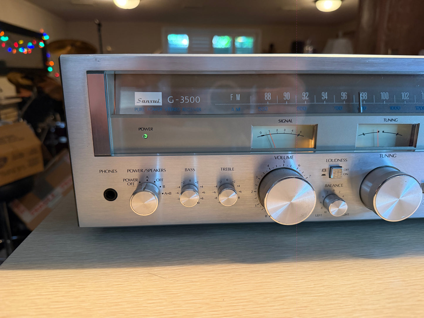 Sansui G-3500 Pure Power Stereo Amplifier Excellent Condition Fresh Pro Service!