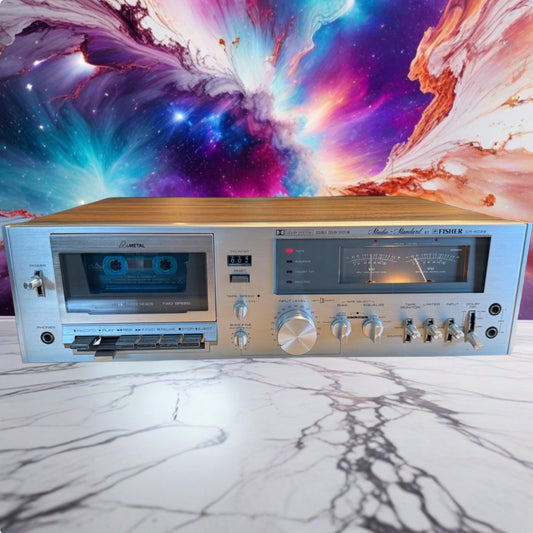 Vintage Fisher CR-4029 3 Head High Fidelity Cassette Tape Deck Tested Plays Tape