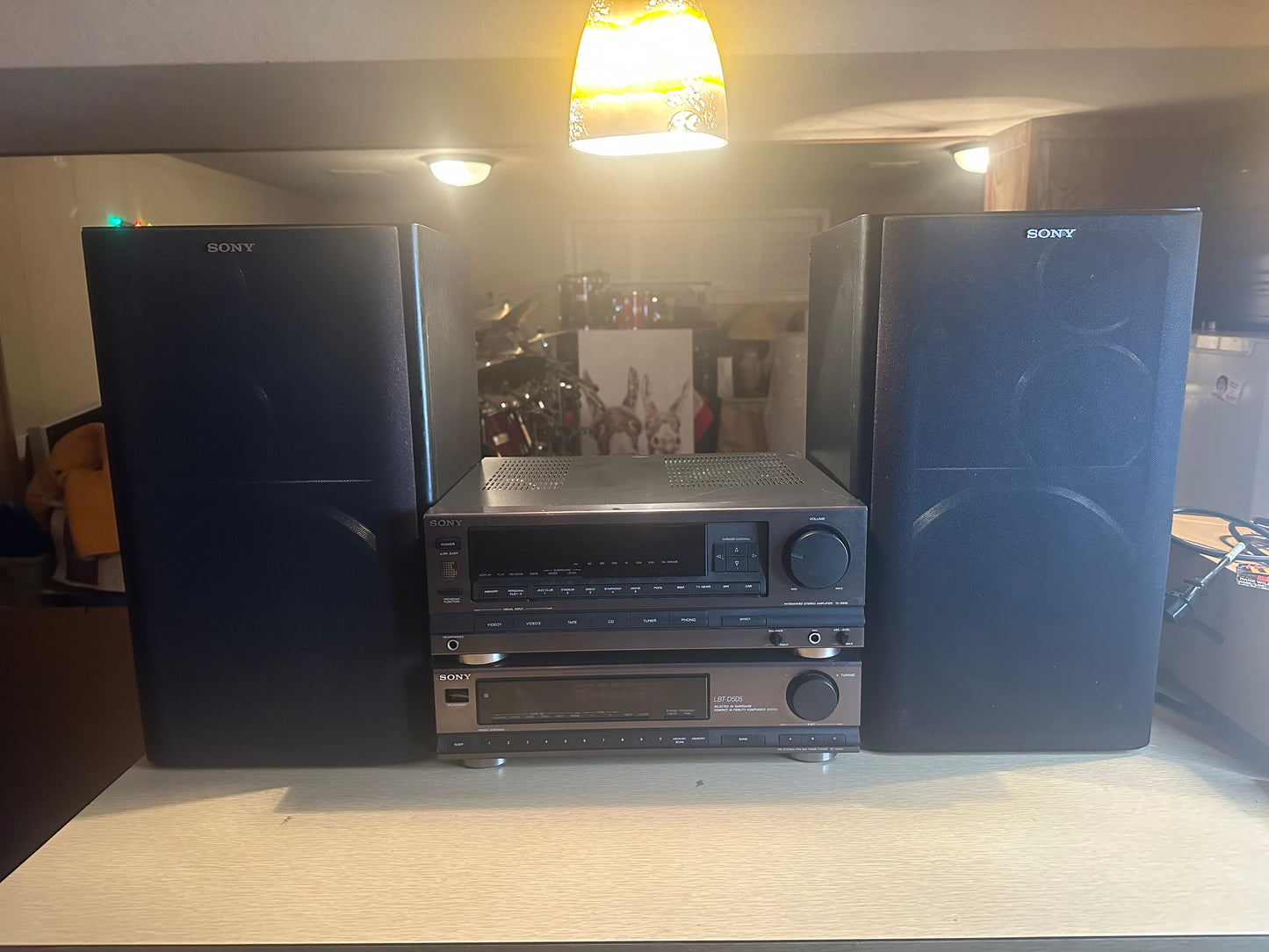 Sony LBT-D505 Stereo Stack System HiFi Separates Speakers Working Amp+Tuner+SPKS