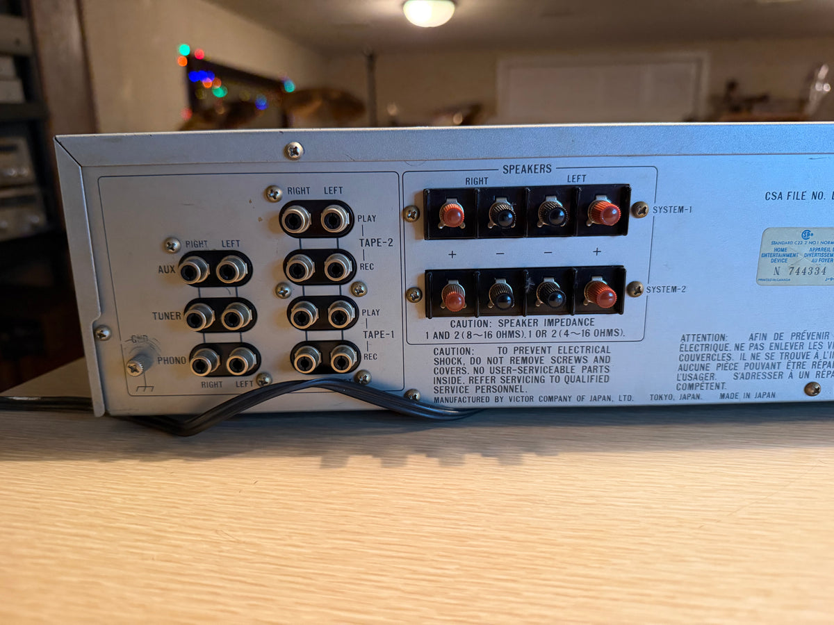 JVC AX-1 Stereo Integrated Amplifier - Vintage HiFi Audio Component SERVICED